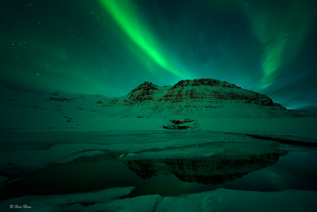 Sony a7R + Voigtlander SUPER WIDE-HELIAR 15mm F4.5 III sample photo. Northern night green photography