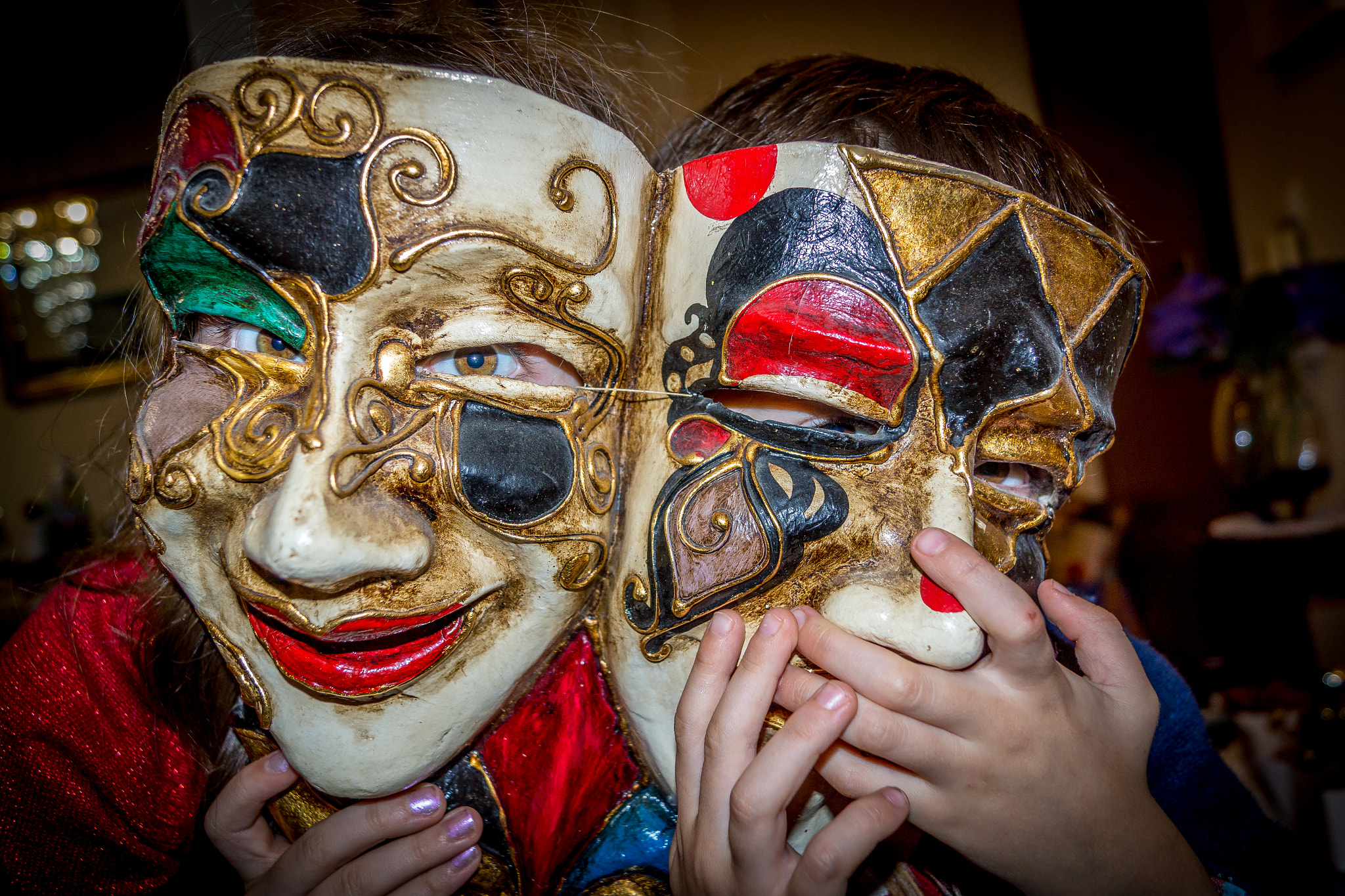 Sony SLT-A65 (SLT-A65V) + Sony DT 18-55mm F3.5-5.6 SAM sample photo. Masks photography