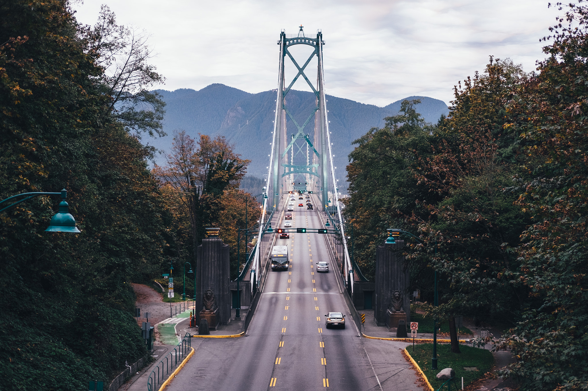 Fujifilm X-T1 + Fujifilm XF 35mm F2 R WR sample photo. Lions gate bridge photography