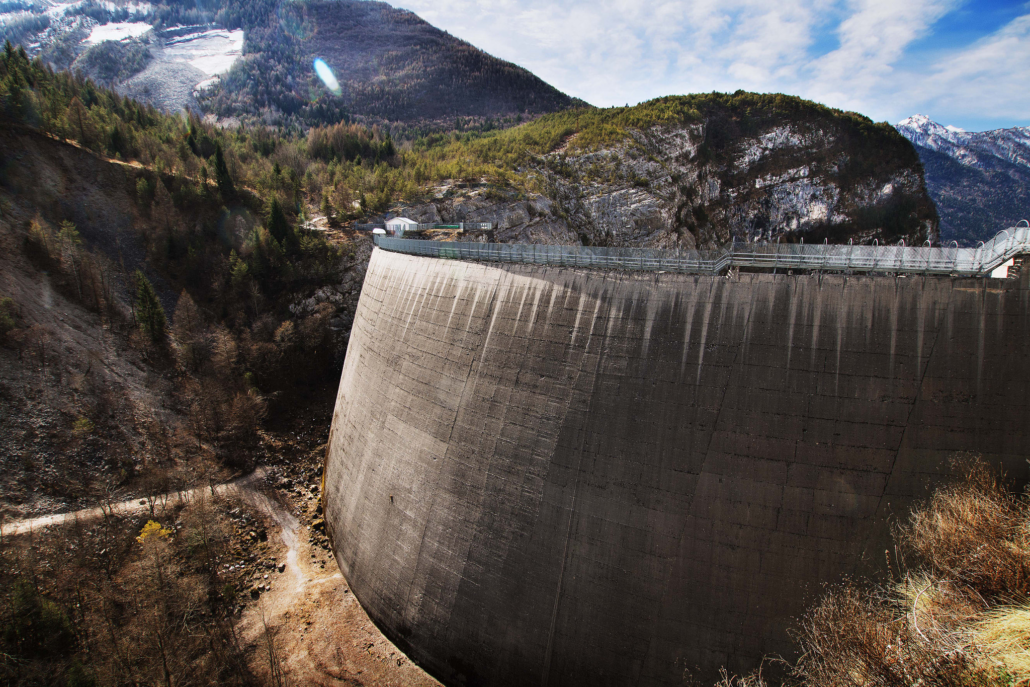 Canon EOS 70D sample photo. The vajont dam was, unfortunately, the scene of th ... photography