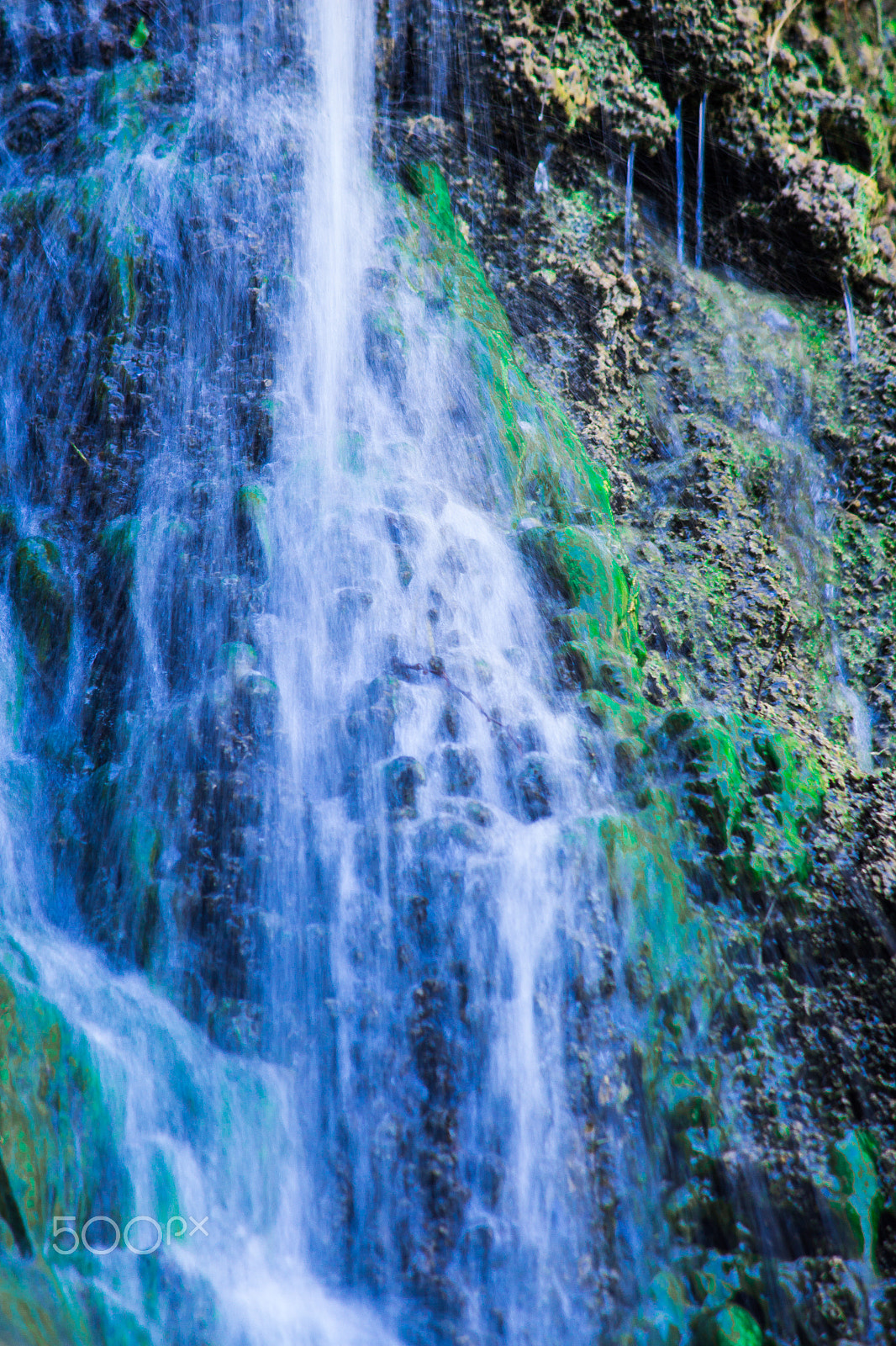 Canon EF-S 55-250mm F4-5.6 IS sample photo. Japanese tea garden waterfall 2 photography