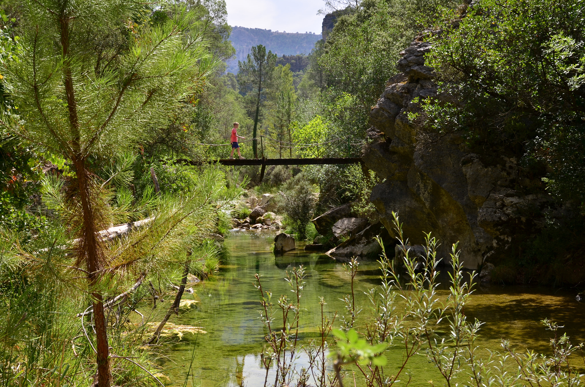 Nikon D5100 + Sigma 18-200mm F3.5-6.3 II DC OS HSM sample photo. Puente sobre el río photography