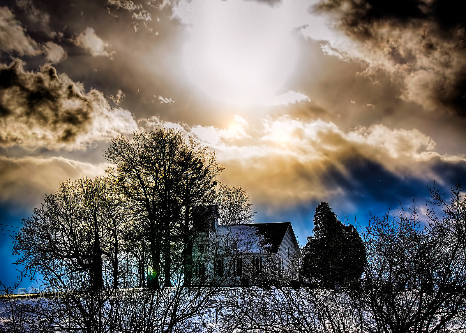 Sigma 18-250mm F3.5-6.3 DC Macro OS HSM sample photo. Sunset landscape photography