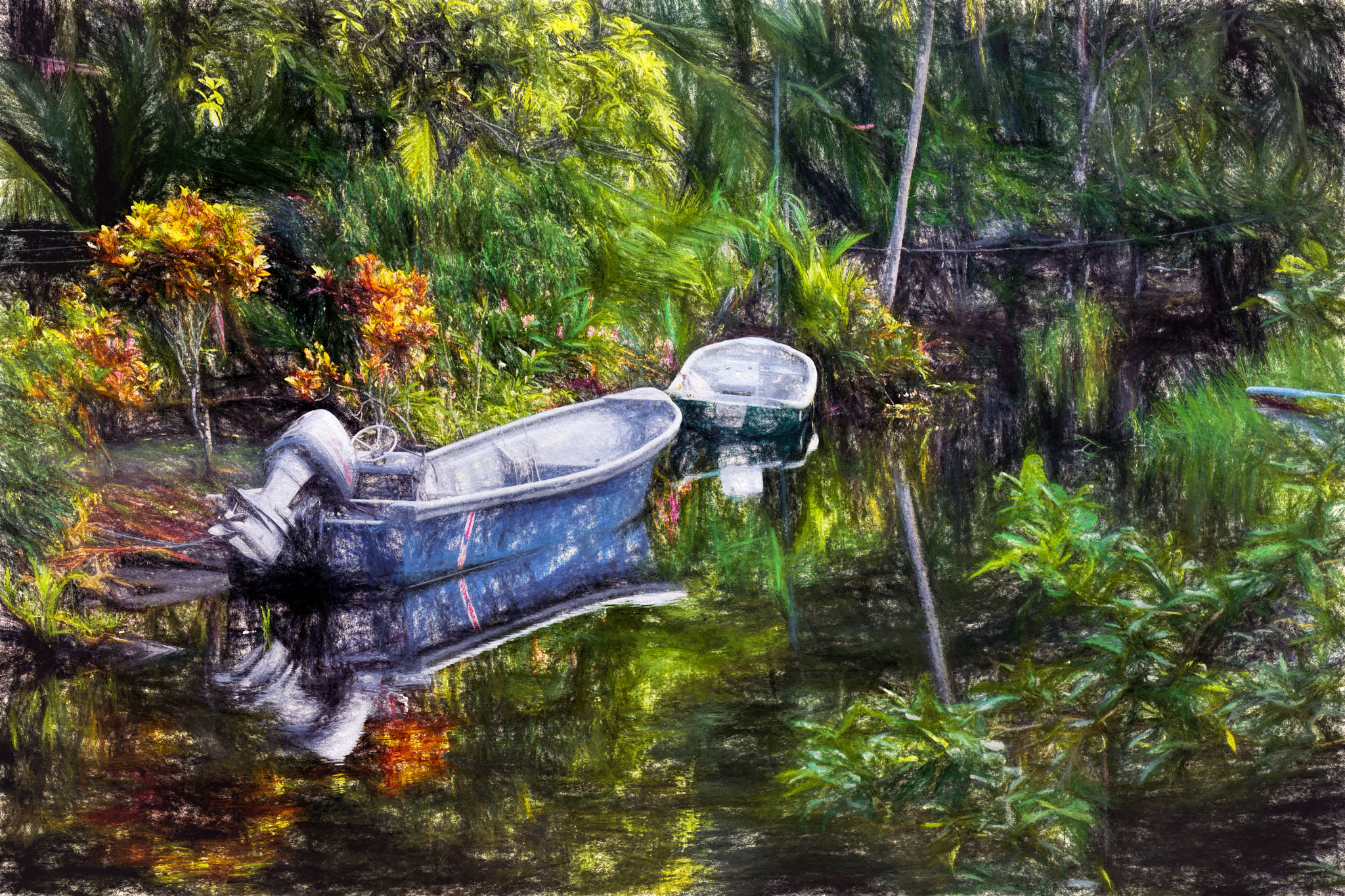 Sony DT 18-250mm F3.5-6.3 sample photo. Two boats in a paradise, costa rica caribbean photography