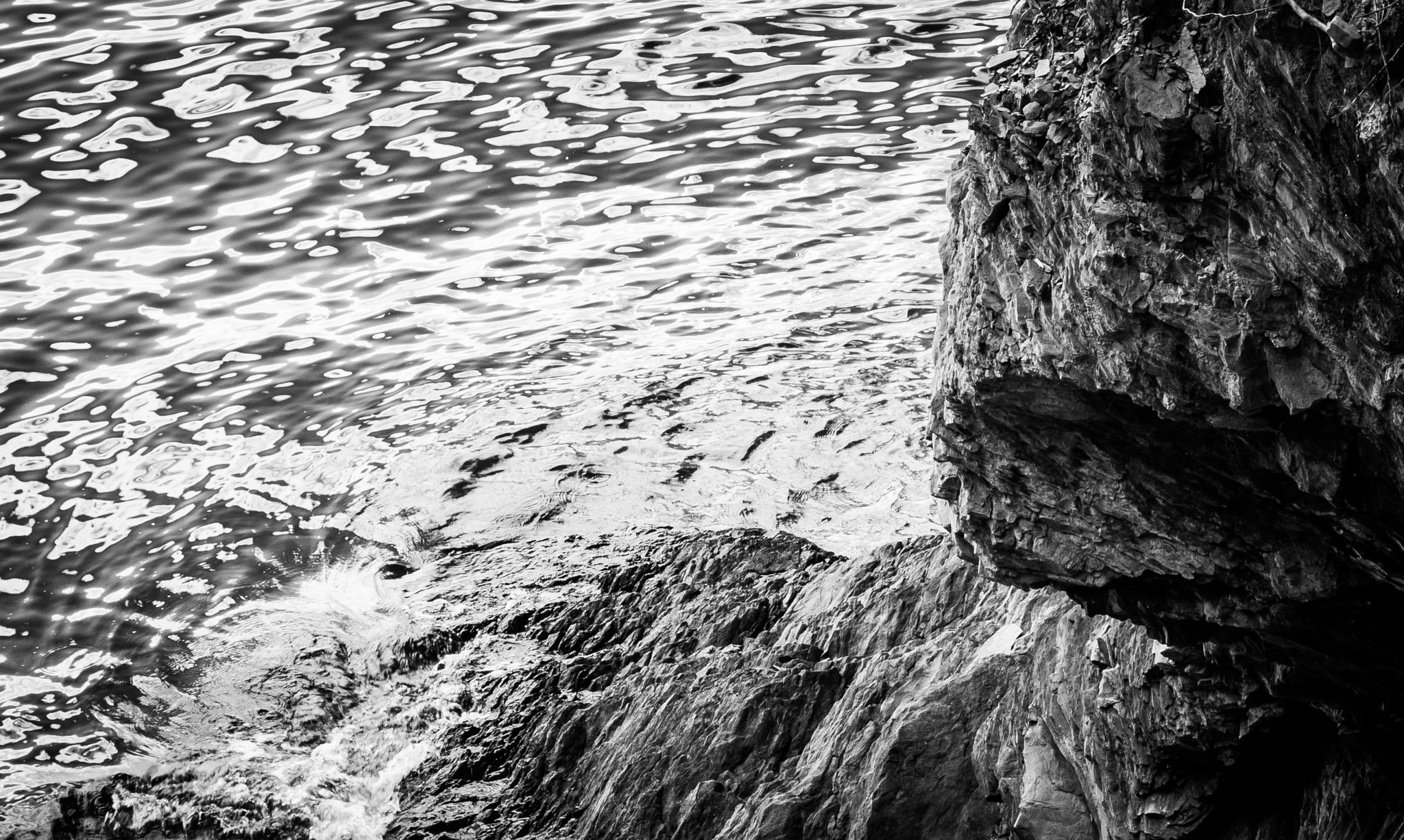 Sigma 24-105mm f/4 DG OS HSM | A sample photo. Textures on the lake photography