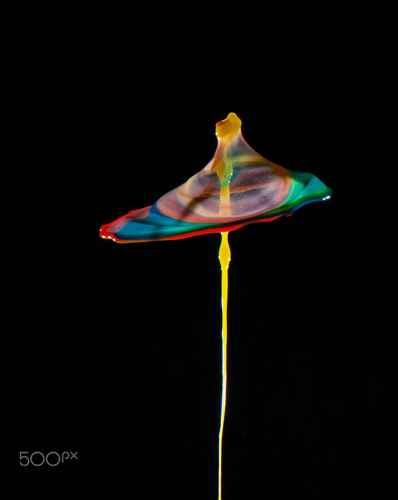 Nikon AF-S Micro-Nikkor 105mm F2.8G IF-ED VR sample photo. Water drop collision photography