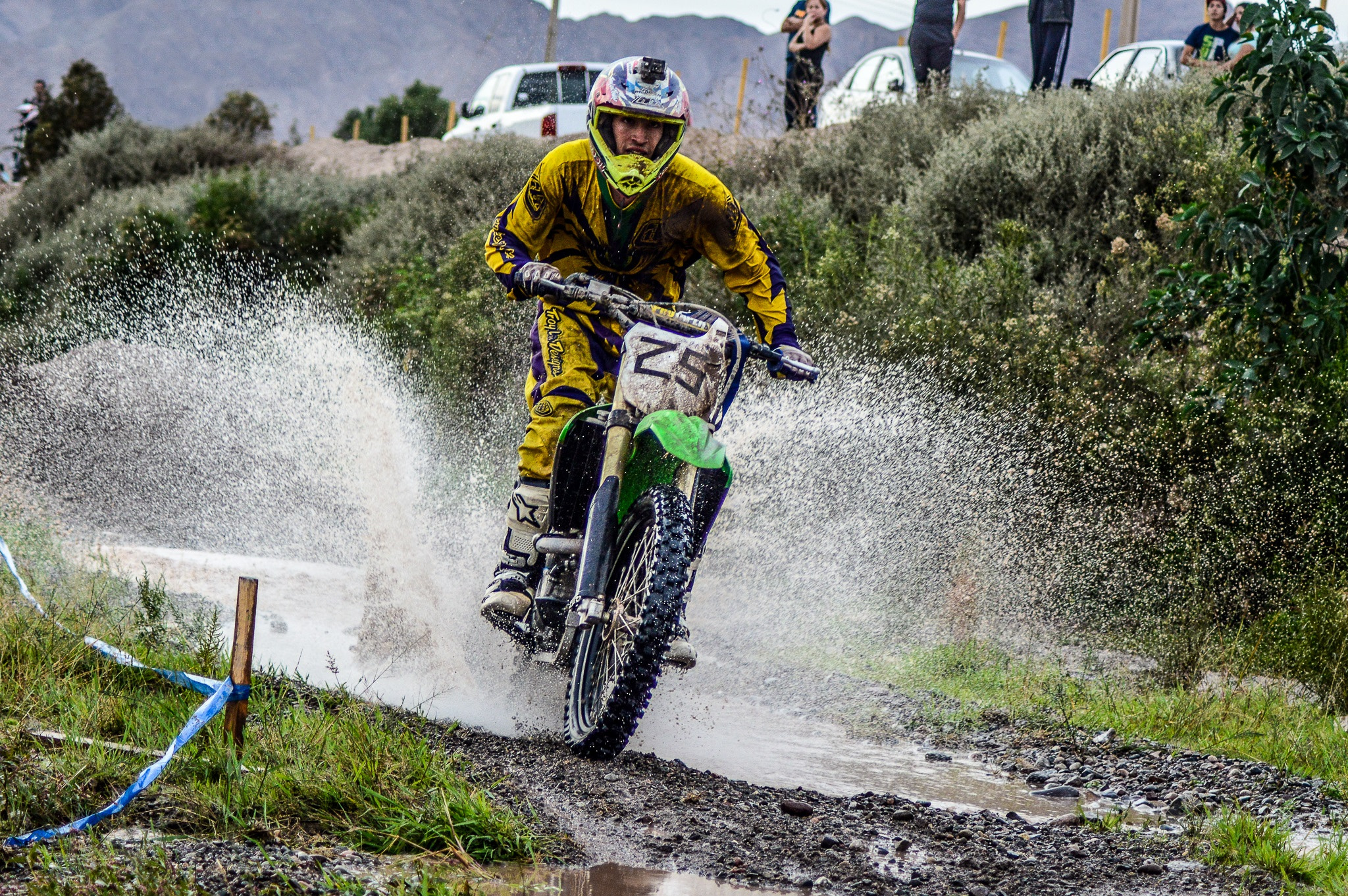 Nikon D3200 sample photo. Motocross in copiapo, chile. photography