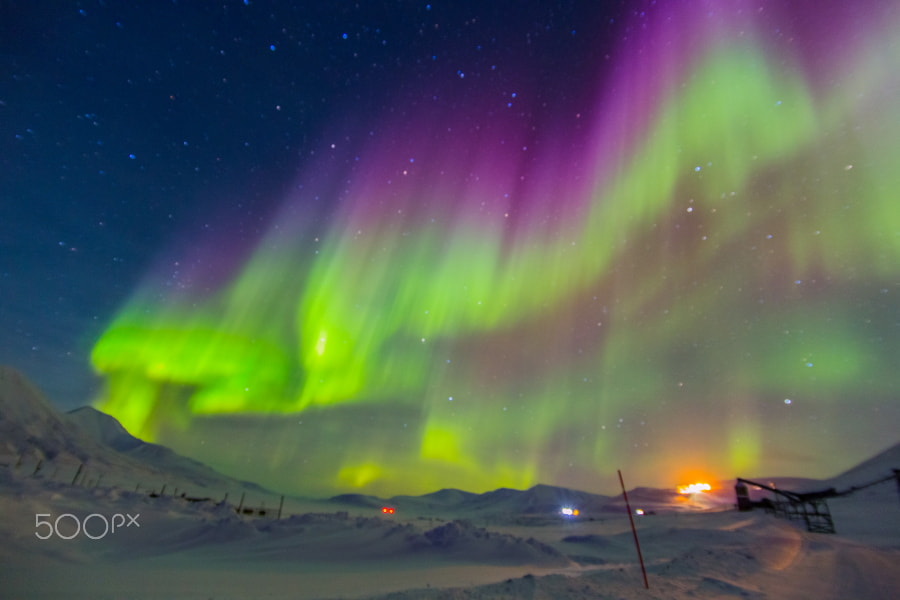 Canon EF-S 17-85mm F4-5.6 IS USM sample photo. Aurora borealis photography