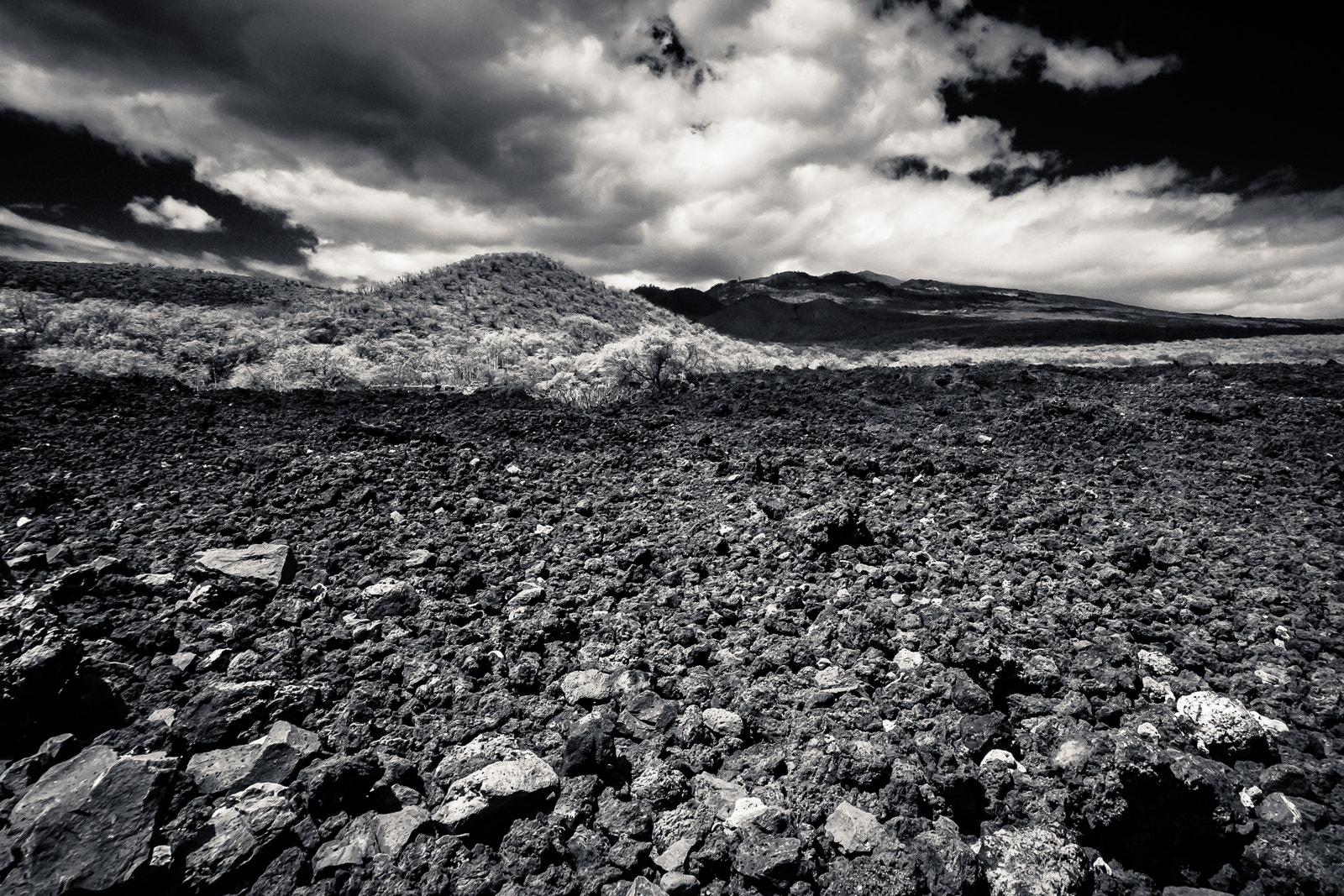 OLYMPUS M.9-18mm F4.0-5.6 sample photo. Mekena lava field photography