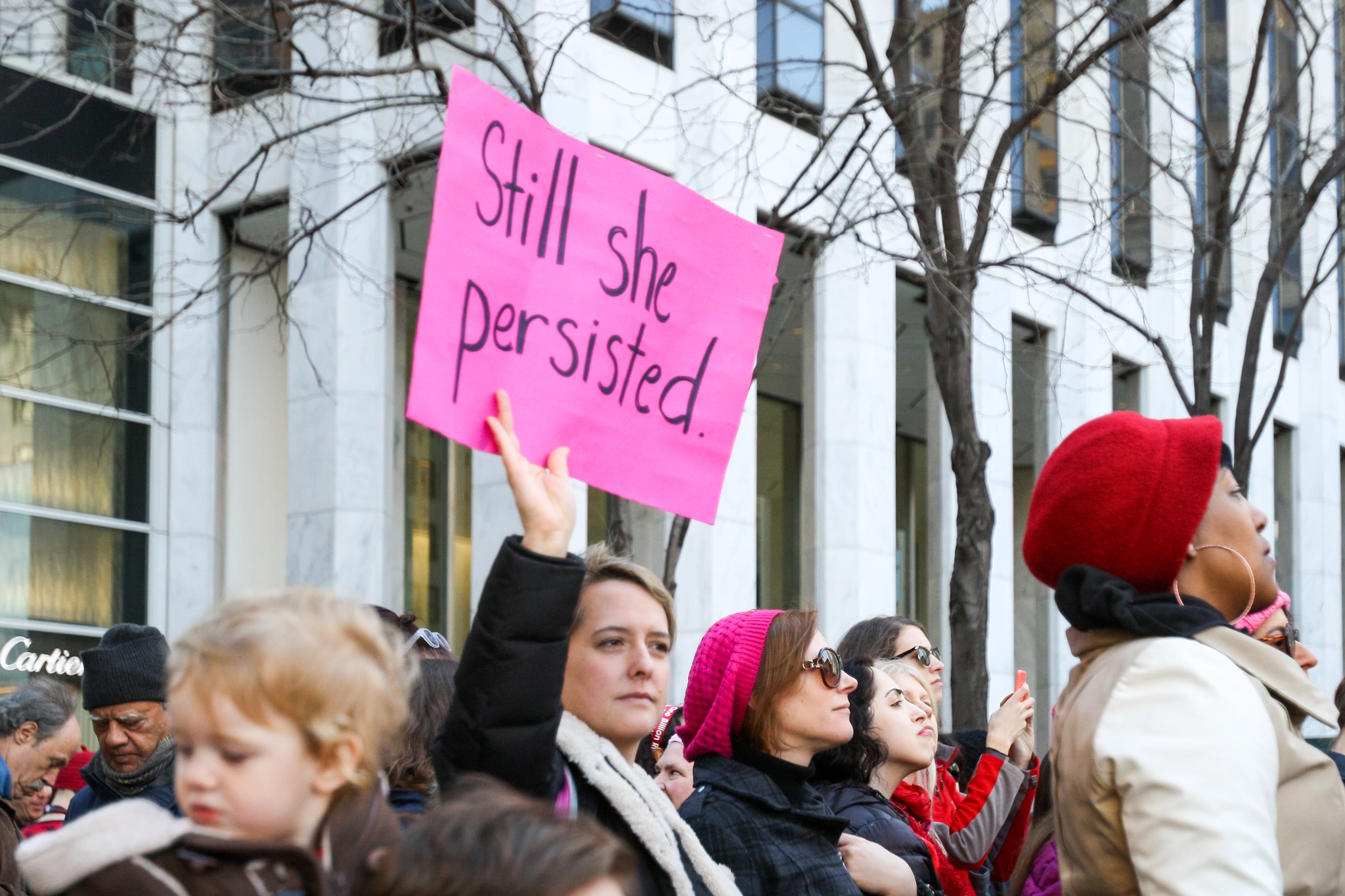 Canon EF 16-35mm F2.8L USM sample photo. A day without a woman rally photography