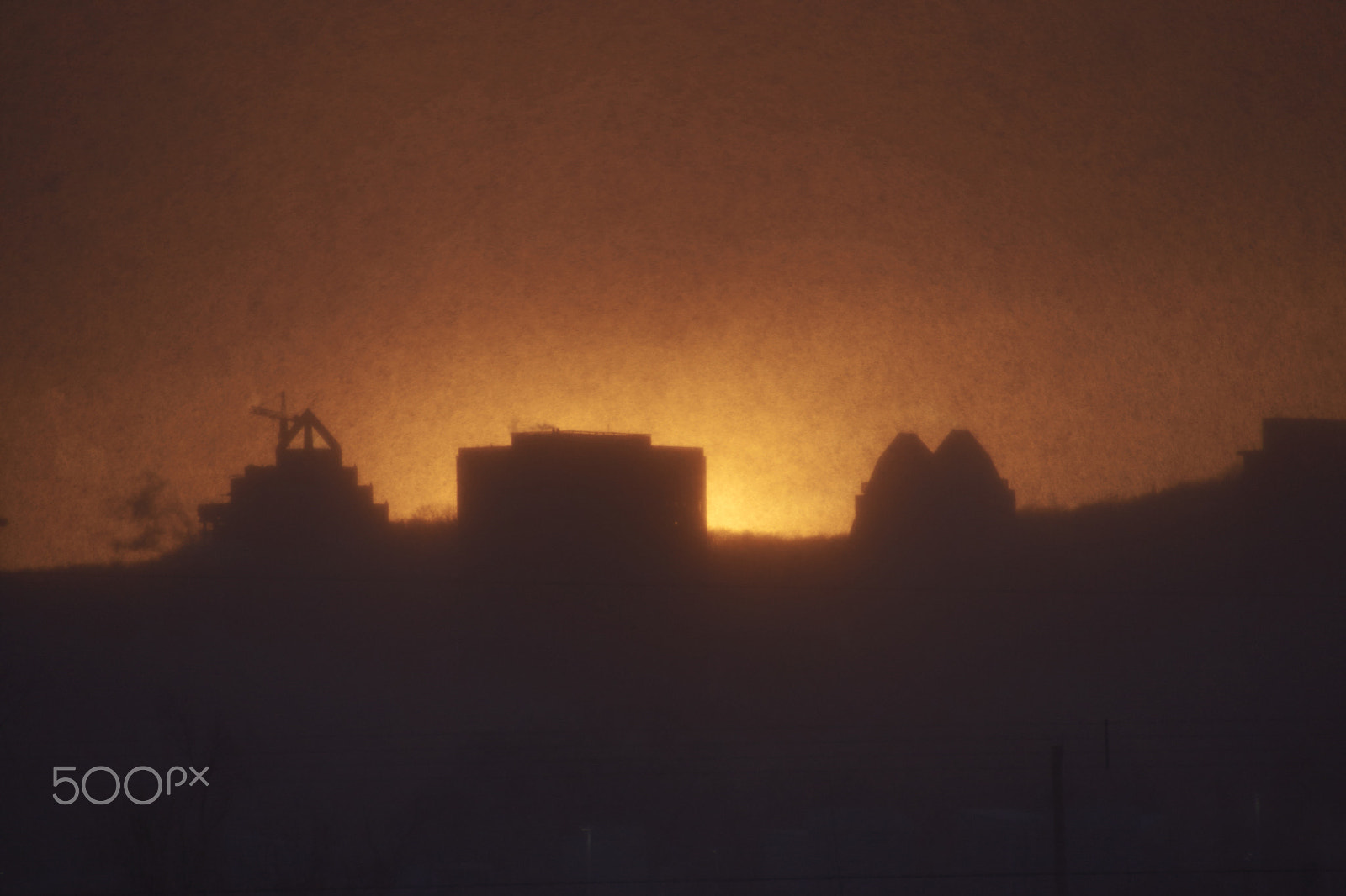 DT 18-270mm F3.5-6.3 SSM sample photo. Coucher de soleil, montreal downtown photography