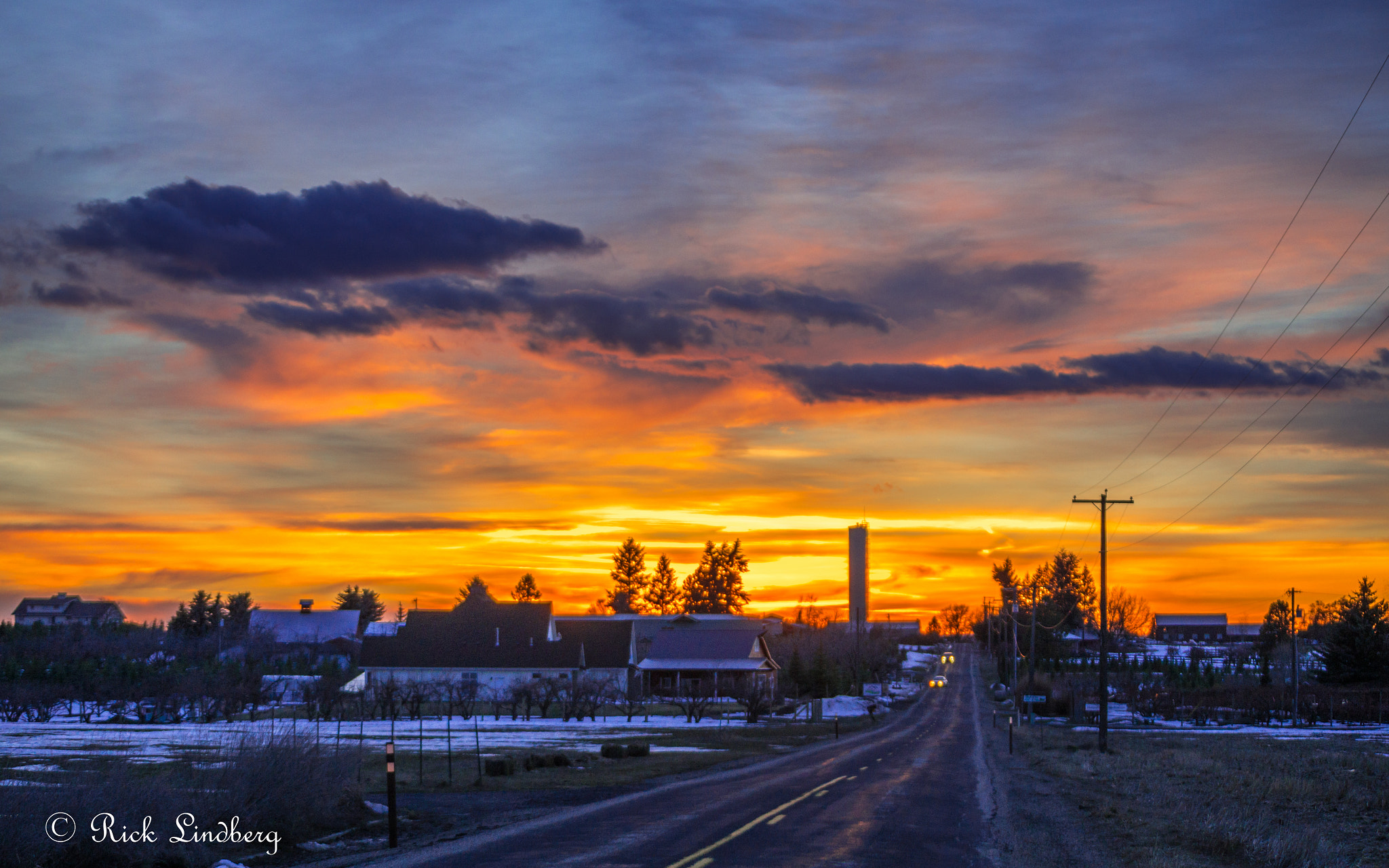 Pentax K-5 sample photo. Green bluff sunset photography