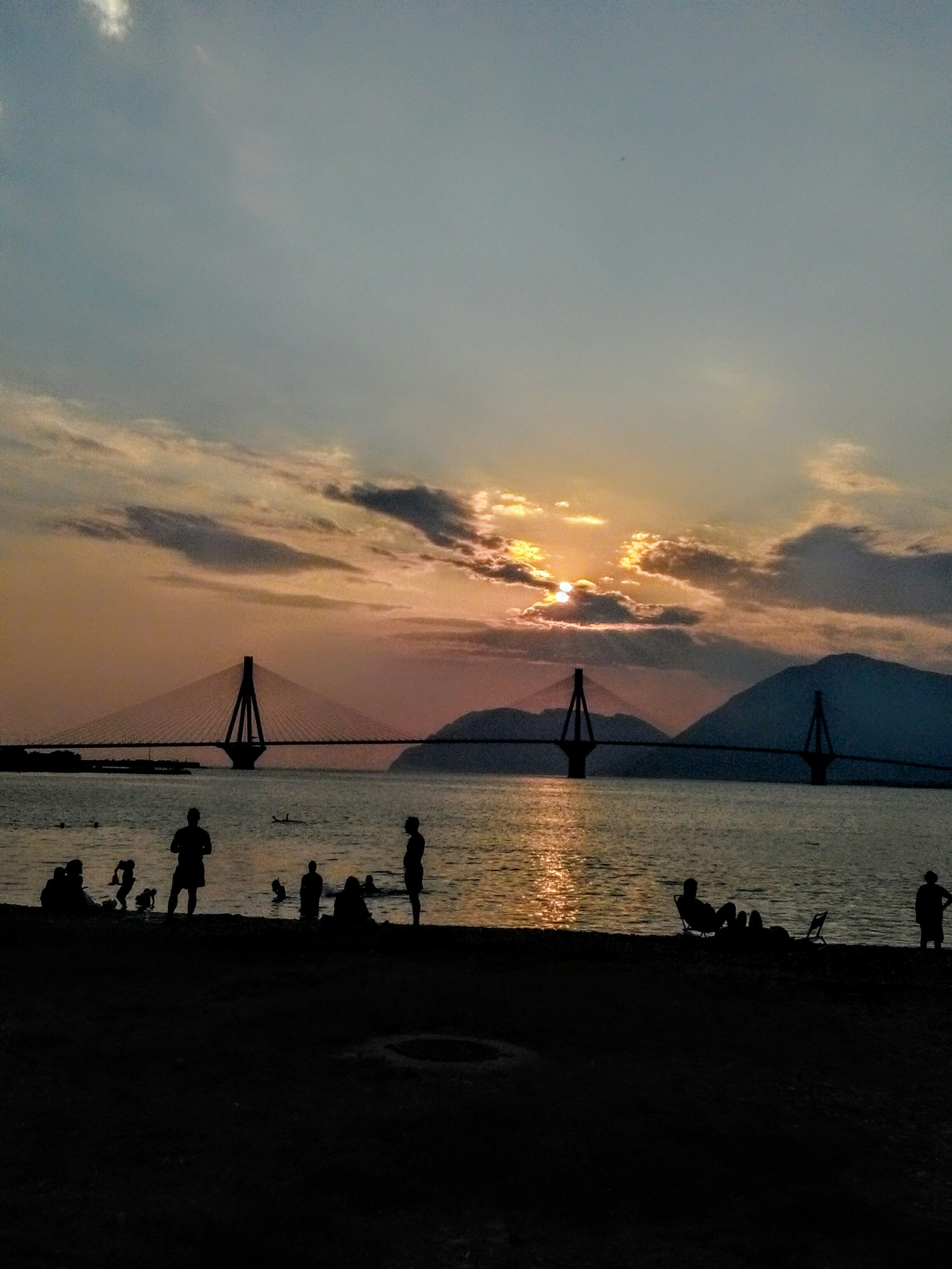 HUAWEI Y6 sample photo. Sunset photography