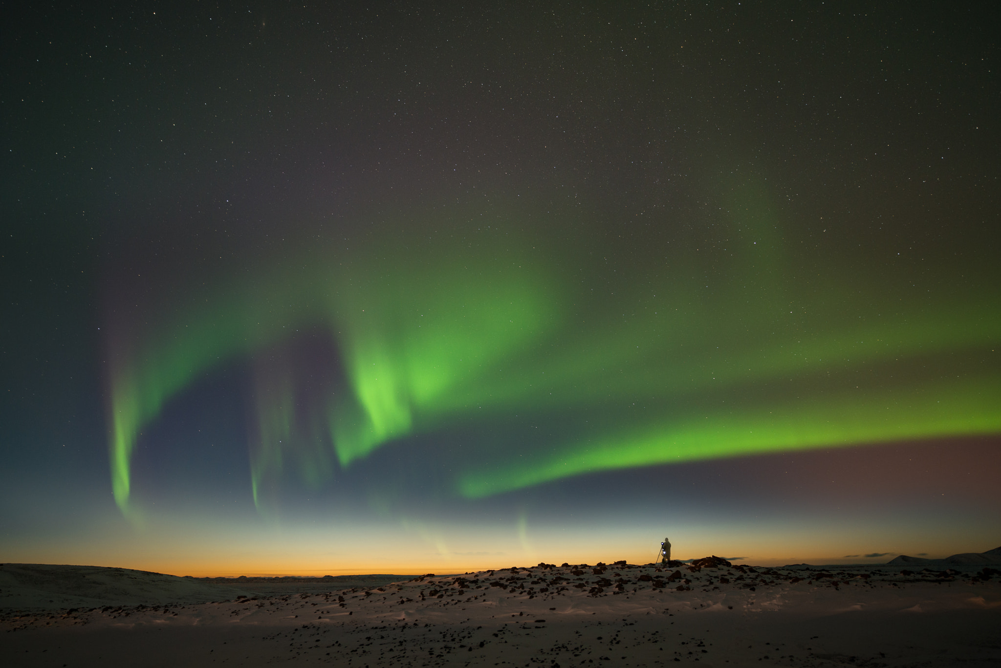 Nikon D800E + ZEISS Distagon T* 21mm F2.8 sample photo. Aurora borealis or northern lights. photography