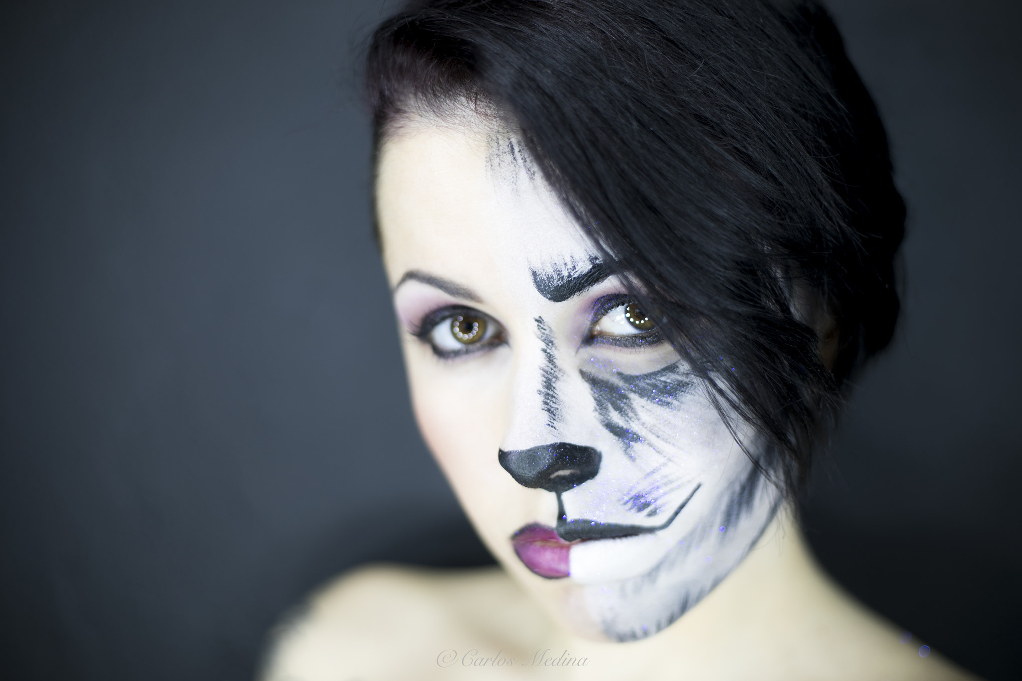 Canon EF 50mm F1.8 II sample photo. Paola... wolf in carnival photography