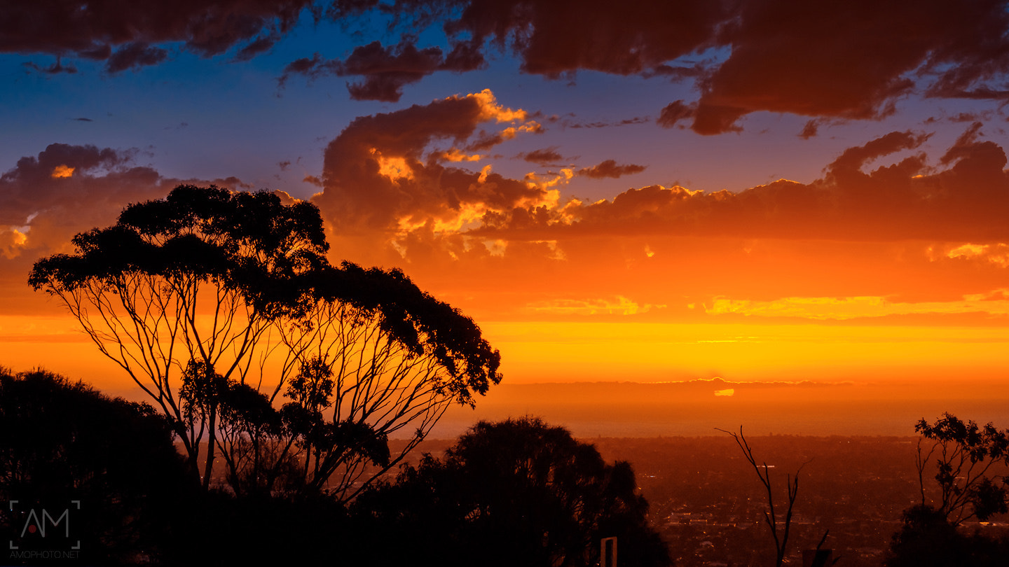 Fujifilm X-T2 + Fujifilm XF 18-135mm F3.5-5.6 R LM OIS WR sample photo. Windy point sunset photography
