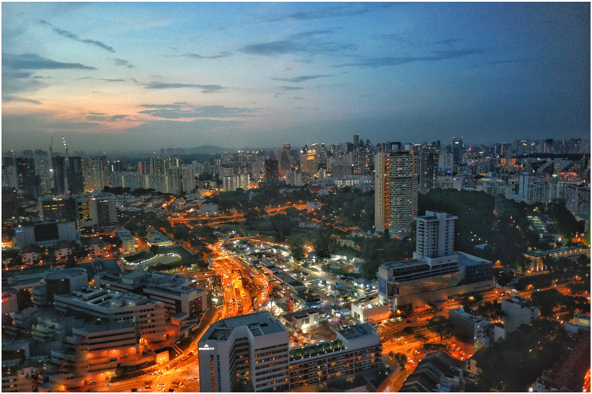 Samsung NX300M sample photo. Duxton  skybridge  photography