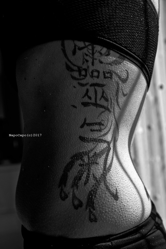 Canon EOS 60D sample photo. Goosebumps & ink photography