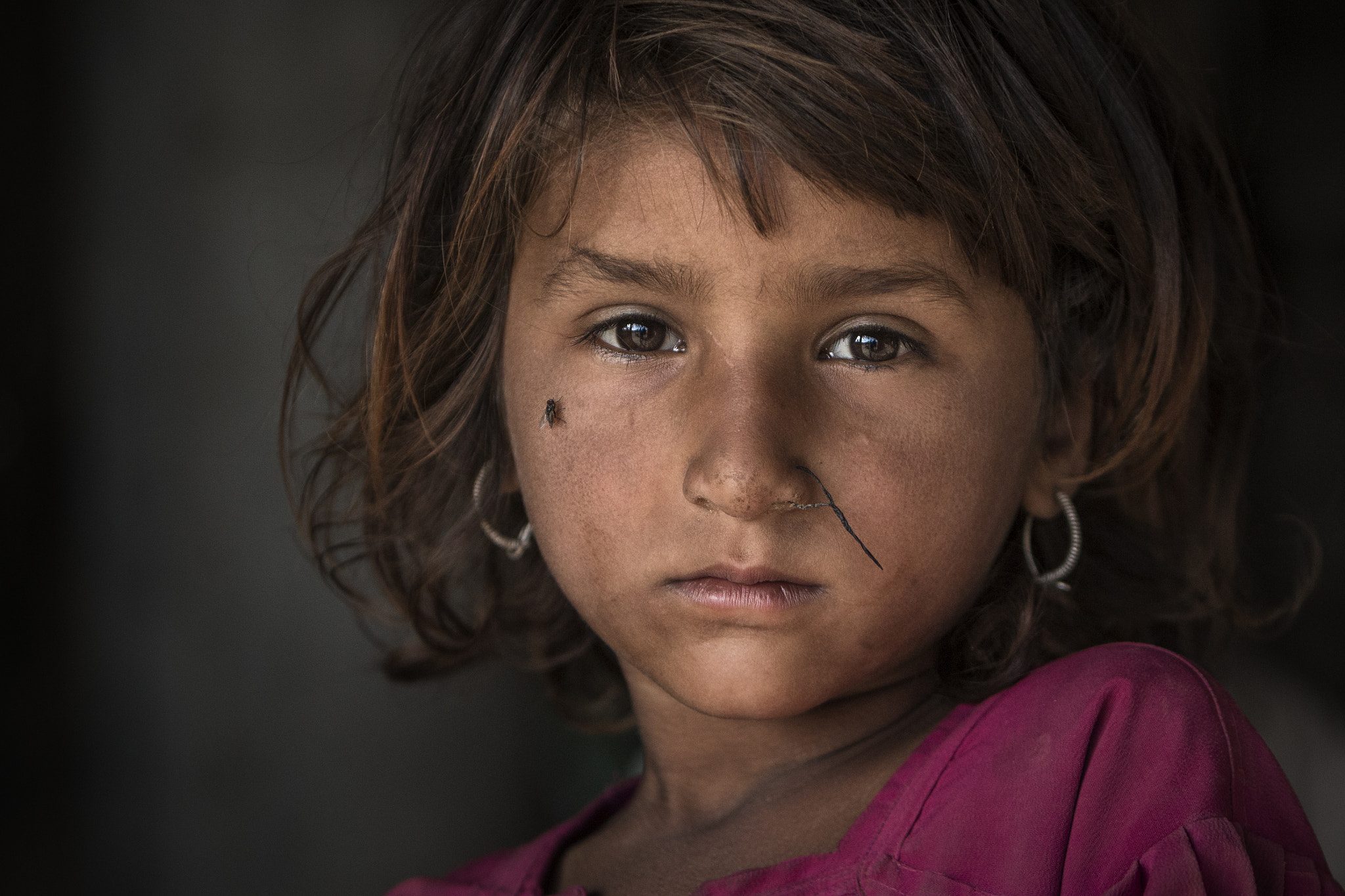 Canon EF 70-200mm F2.8L IS USM sample photo. Gujarat village girl photography