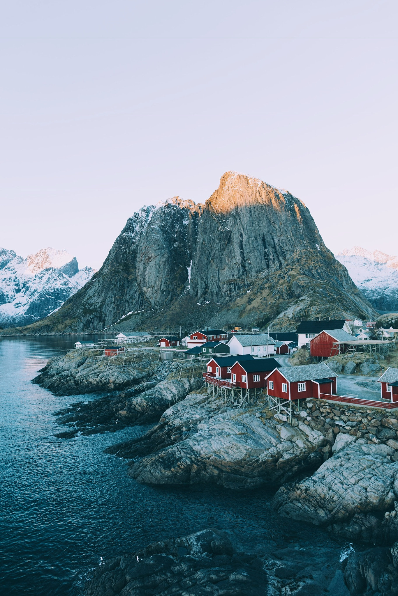 Canon EF 24mm F1.4L II USM sample photo. Hamnoy i lofoten during sunset photography