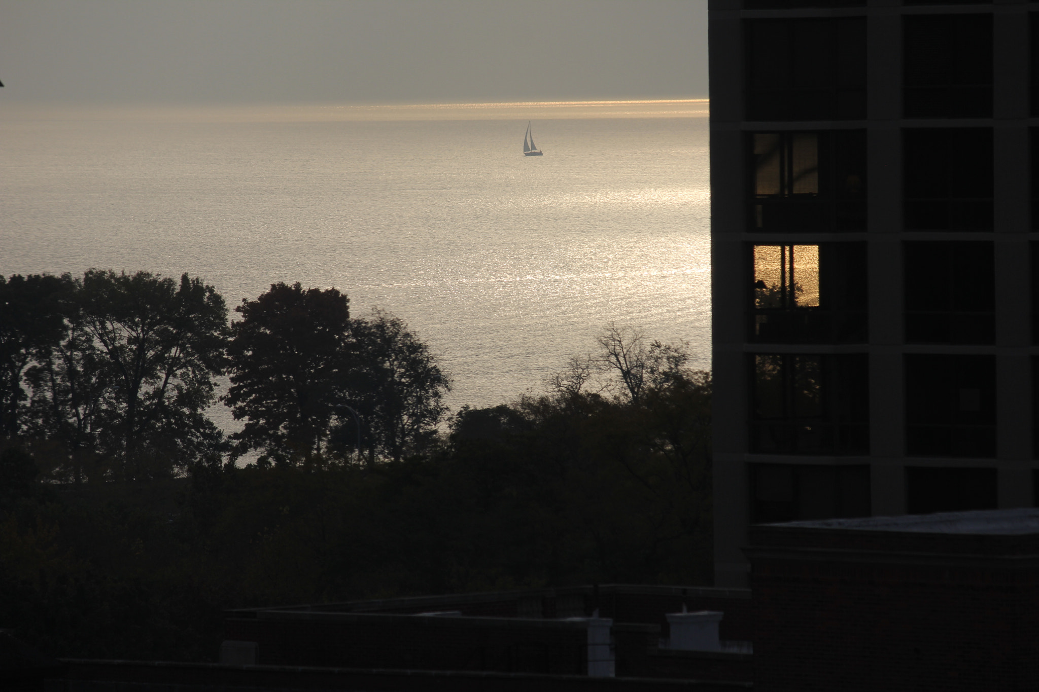 Canon EF-S 55-250mm F4-5.6 IS sample photo. View through a window photography