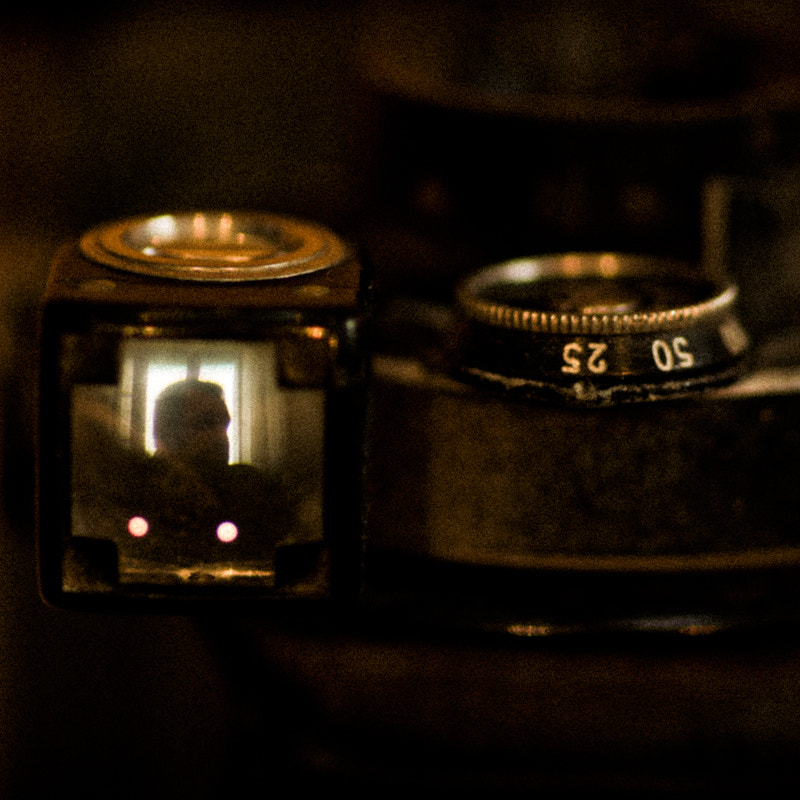 Pentax smc D-FA 100mm F2.8 macro sample photo. Autoportrait photography