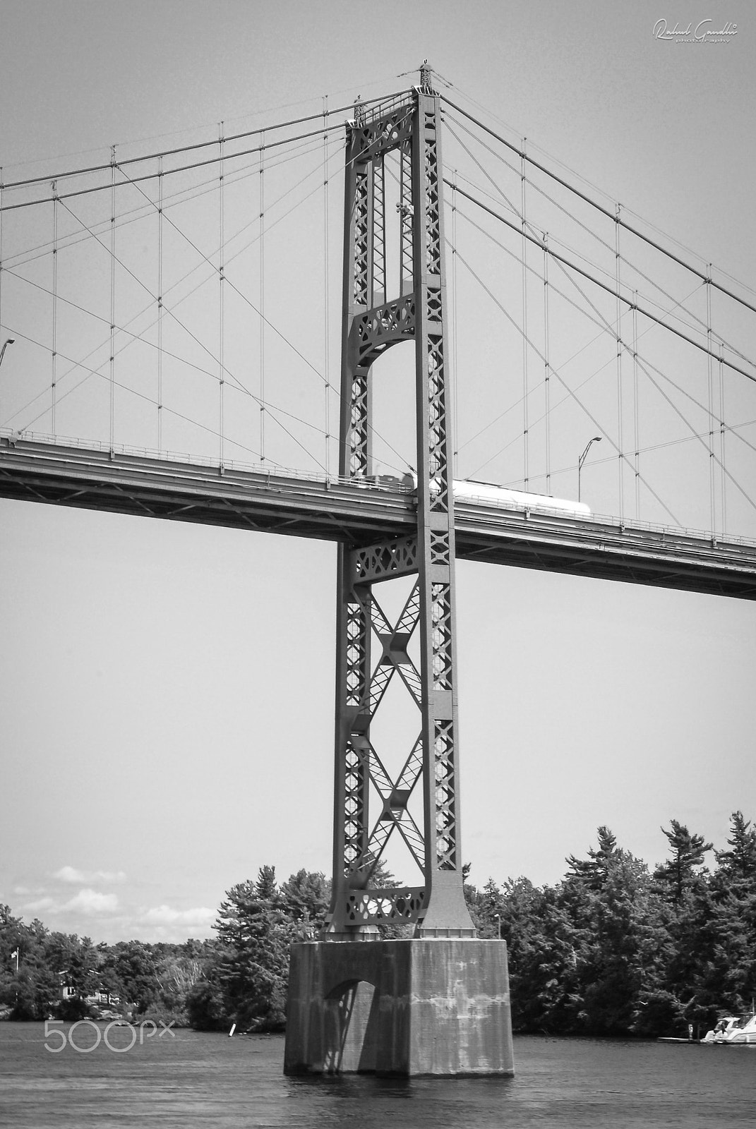 Nikon D60 sample photo. 1000 island bridge photography