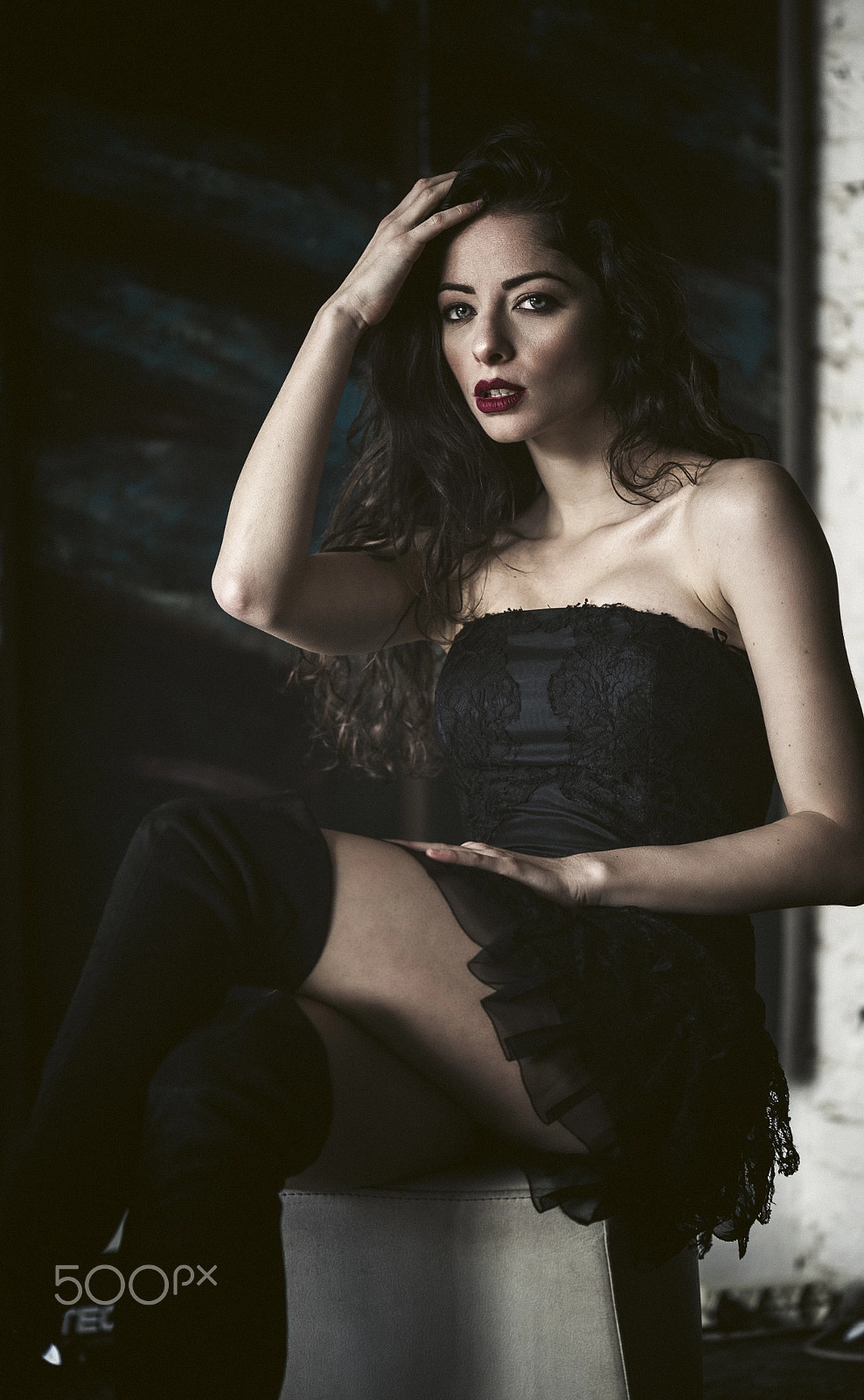 Nikon AF-S Micro-Nikkor 105mm F2.8G IF-ED VR sample photo. Red lips photography