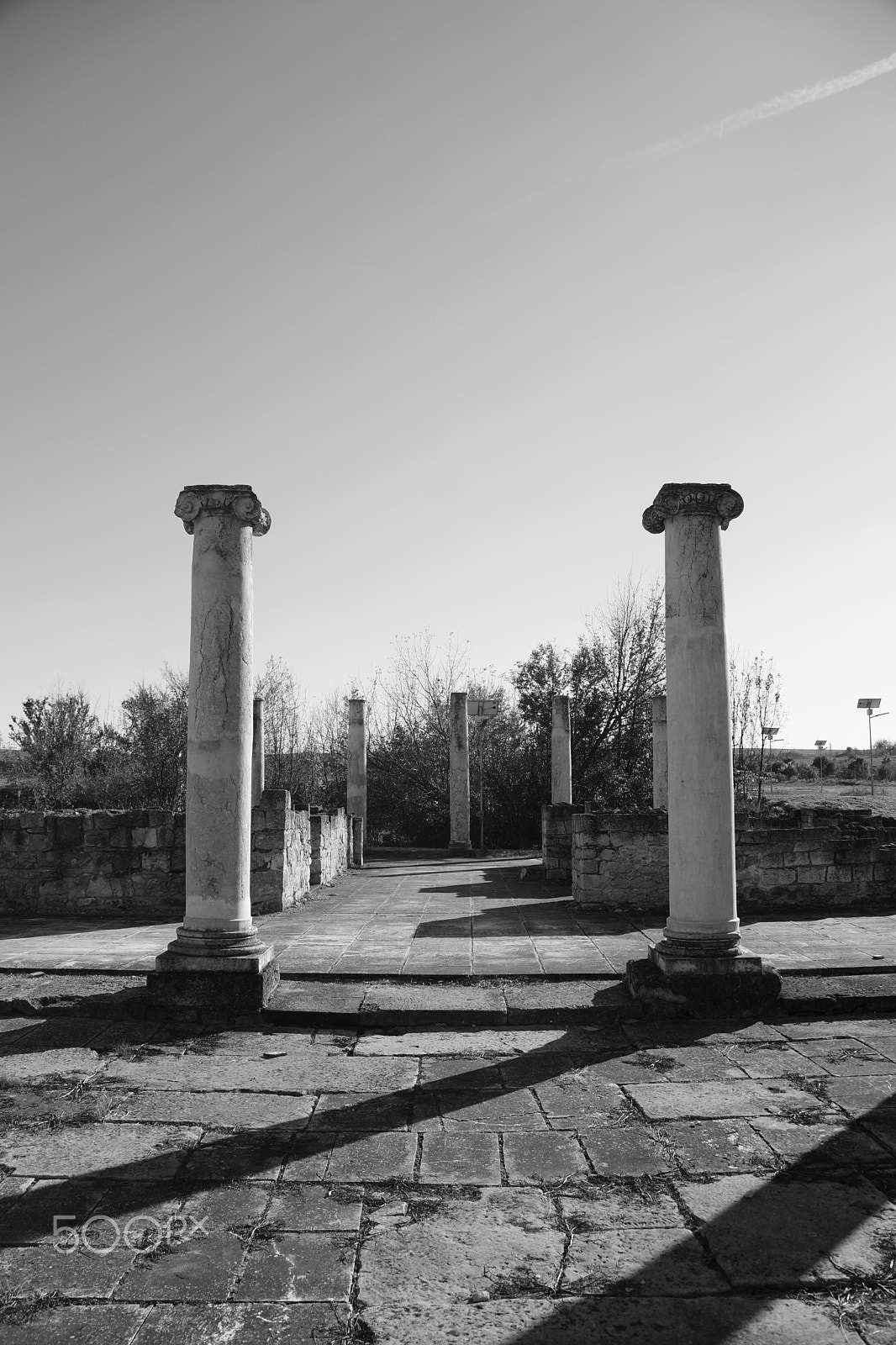 Sony DT 18-135mm F3.5-5.6 SAM sample photo. Roman ruins photography