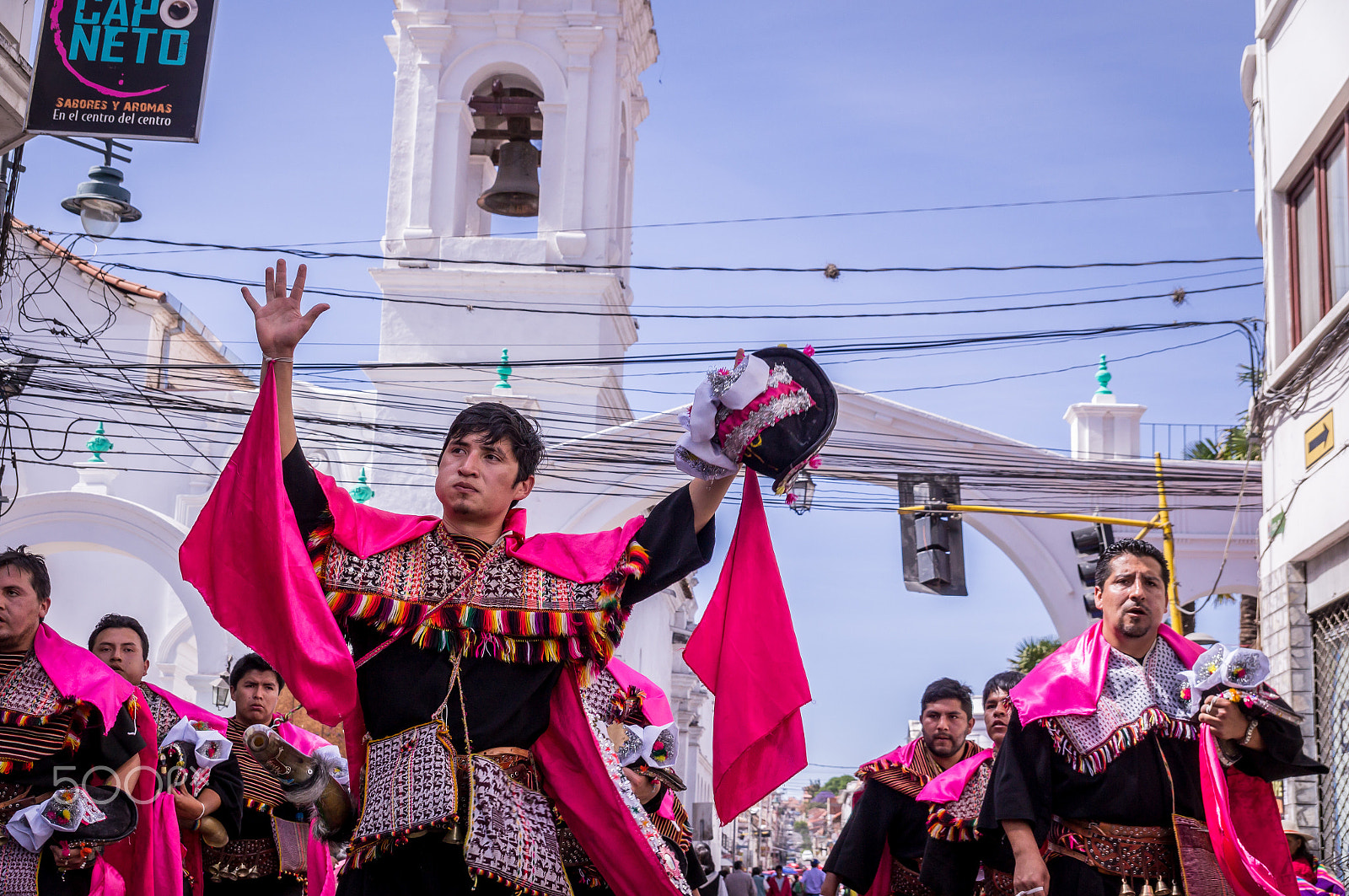 Sony DT 18-135mm F3.5-5.6 SAM sample photo. Fiesta de la virgen guadalupe in sucre photography