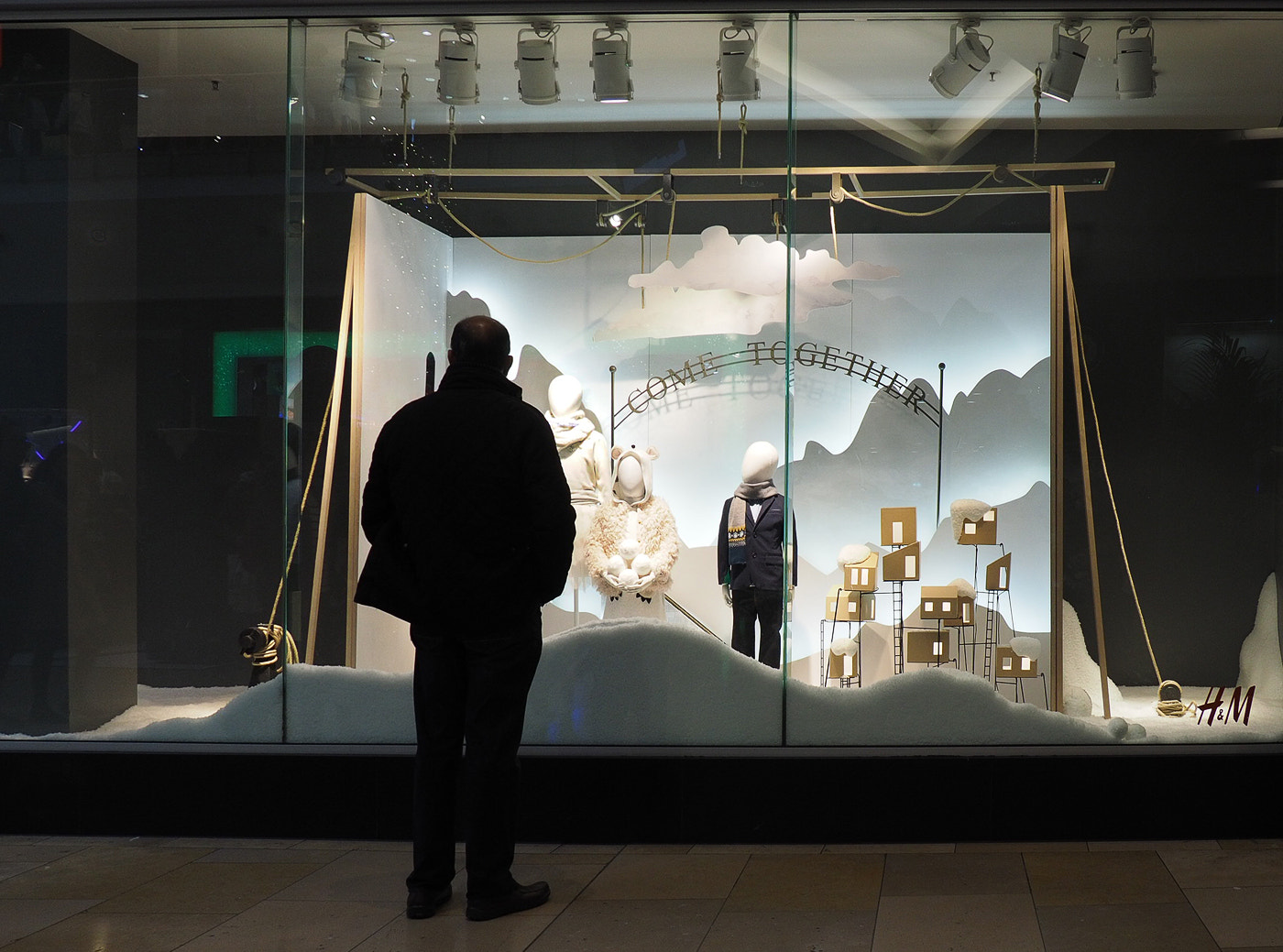 Olympus OM-D E-M1 sample photo. The window shopper photography