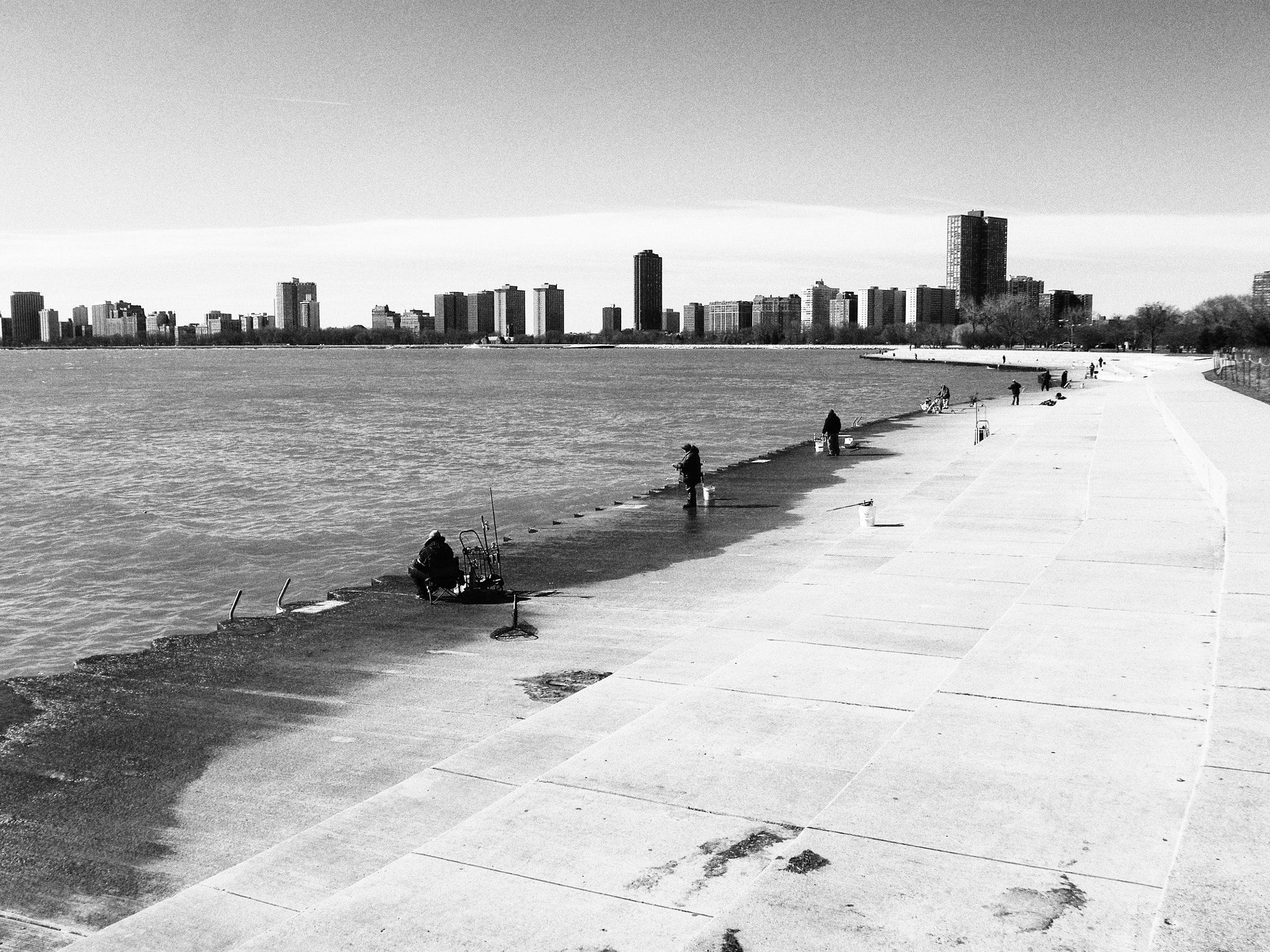 Kodak EasyShare Z981 sample photo. Chicago fisherman photography