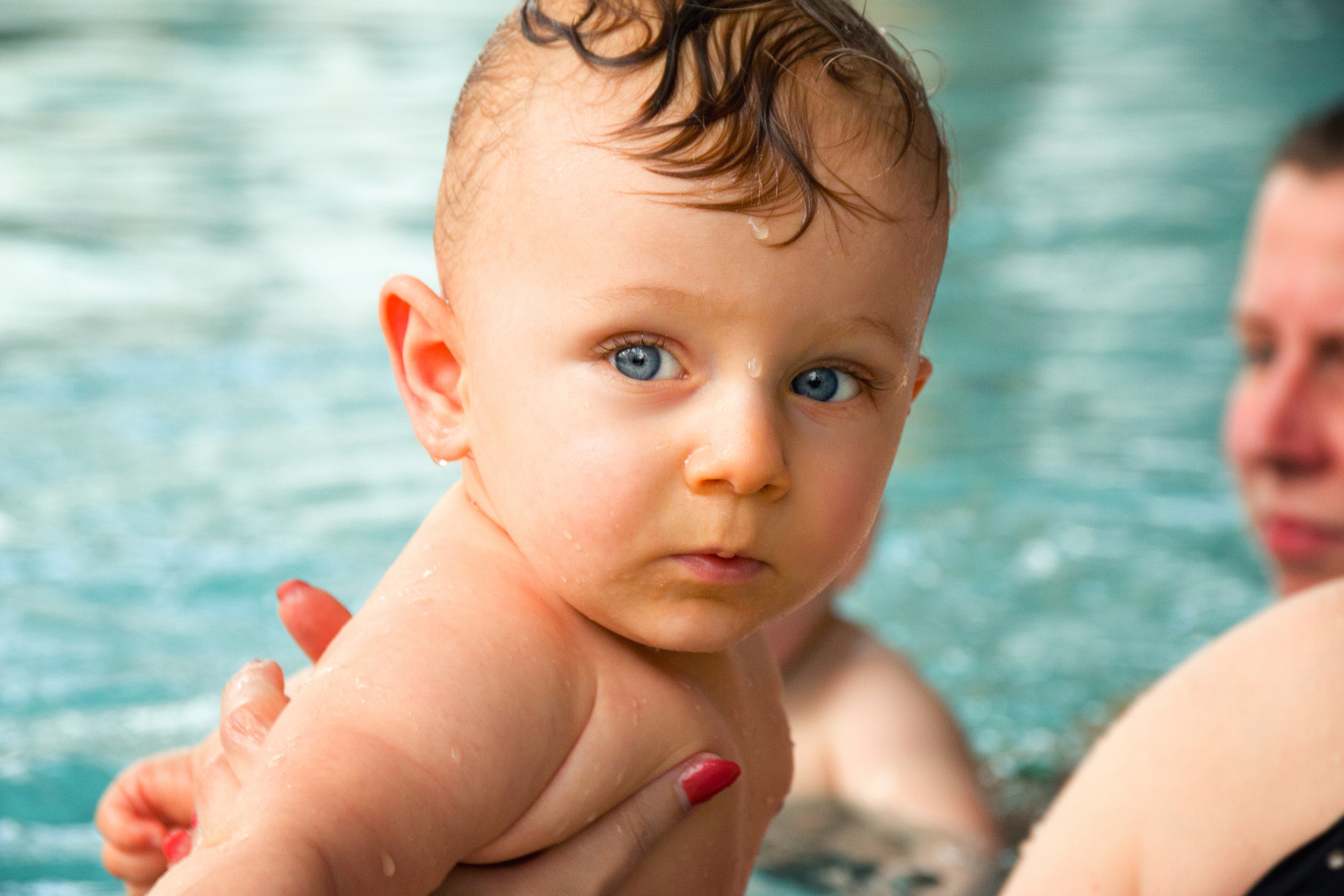 Sigma 18-250mm F3.5-6.3 DC OS HSM sample photo. Little boy in water photography