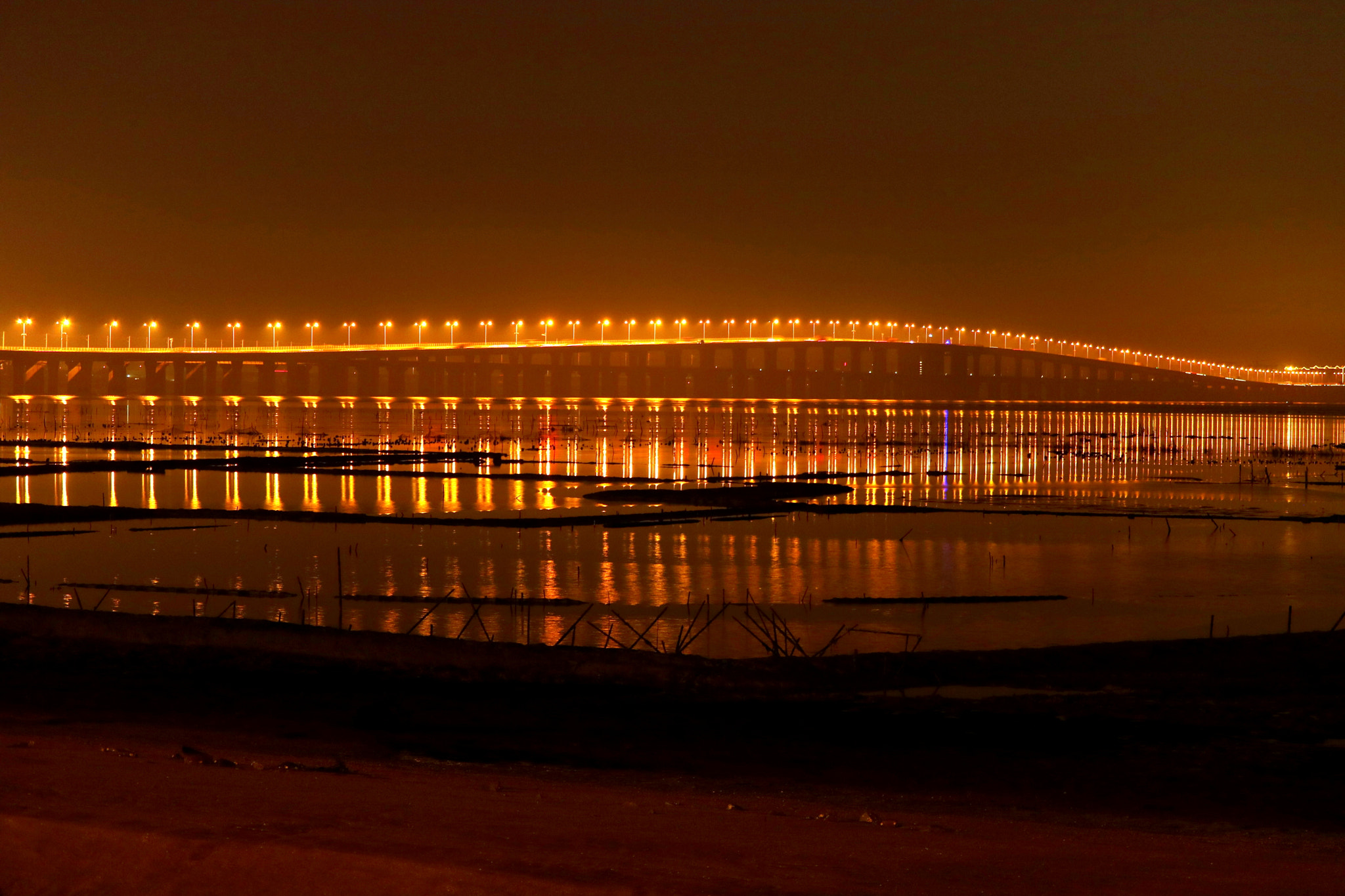 Canon EF-S 55-250mm F4-5.6 IS STM sample photo. Bridge of light photography