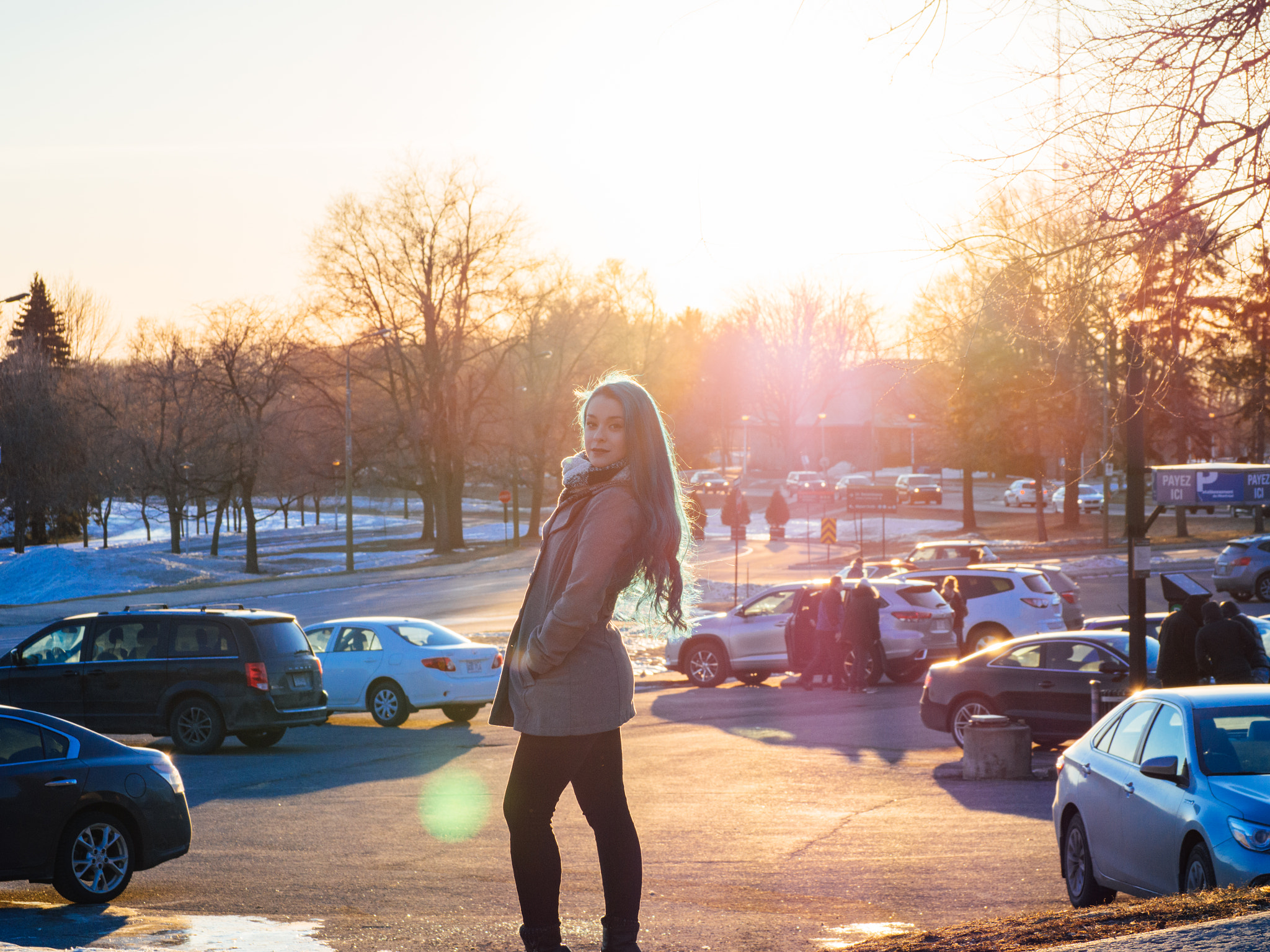 Olympus OM-D E-M10 II sample photo. Sunset backlight corina photography