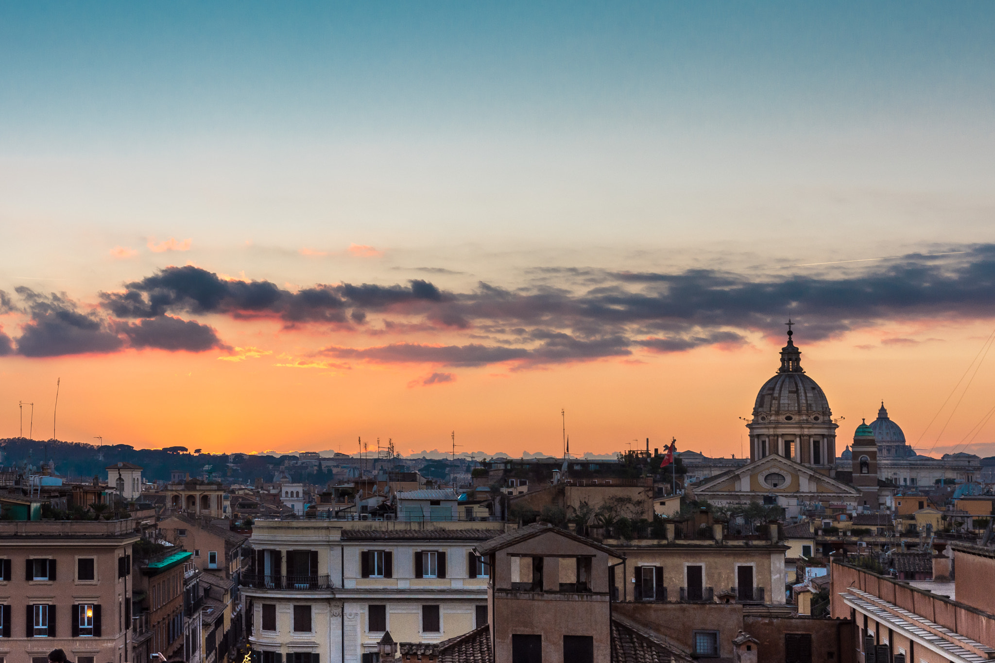 Nikon D7200 sample photo. Sunset in roma photography