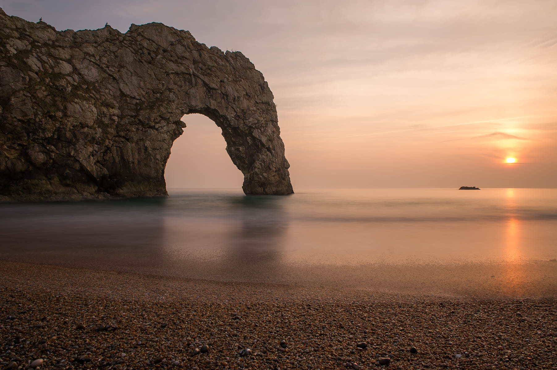 Nikon D3S sample photo. Durdle door sunset photography