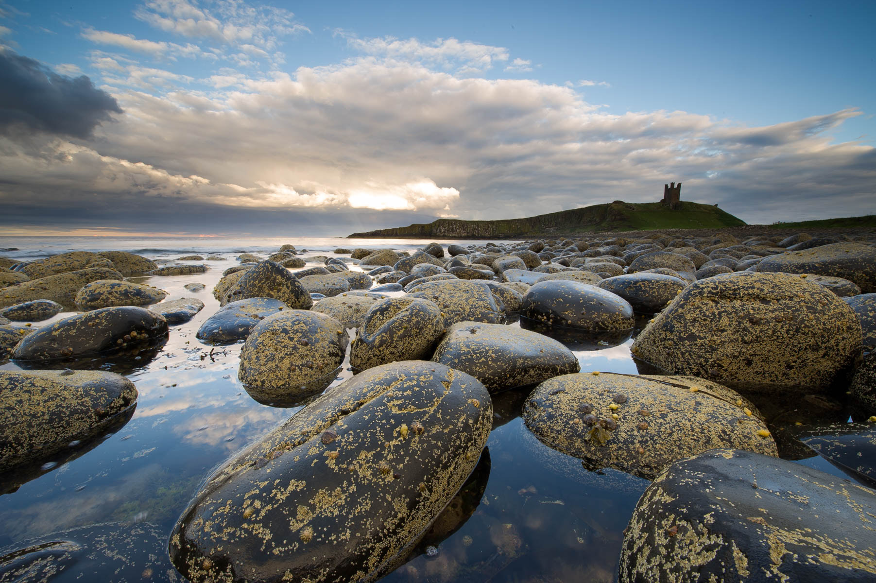 Nikon D3S sample photo. Dunstanburgh castle photography