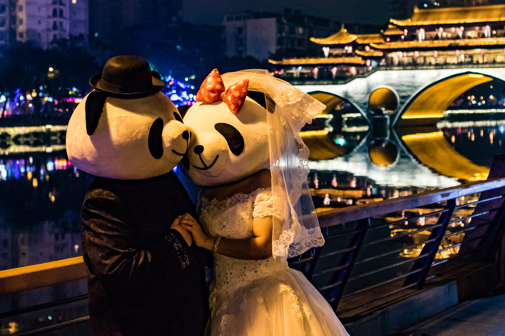 Canon EOS 7D Mark II sample photo. Wedding pandas photography