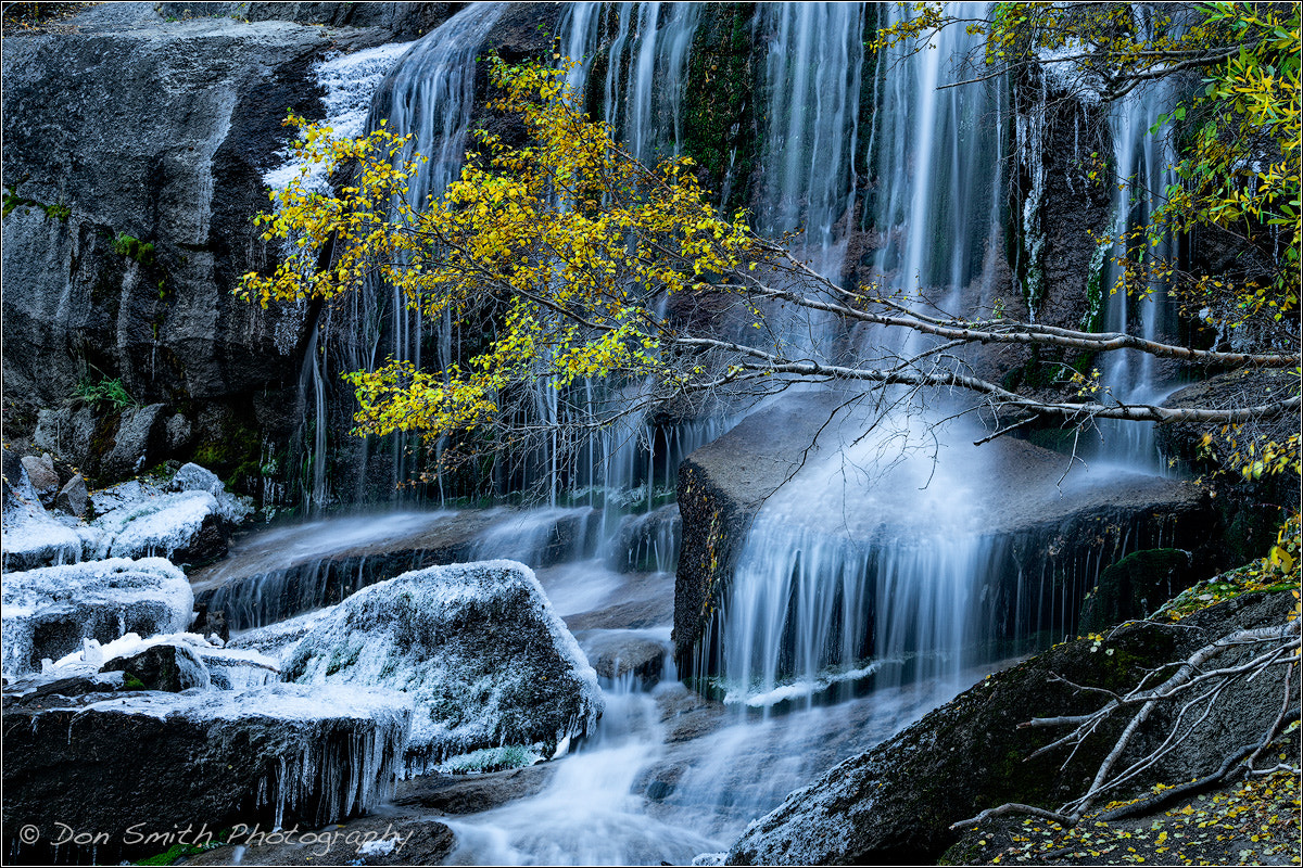 Sony a7R II + Sony FE 70-200mm F4 G OSS sample photo. Whitney portal fall and fall color photography
