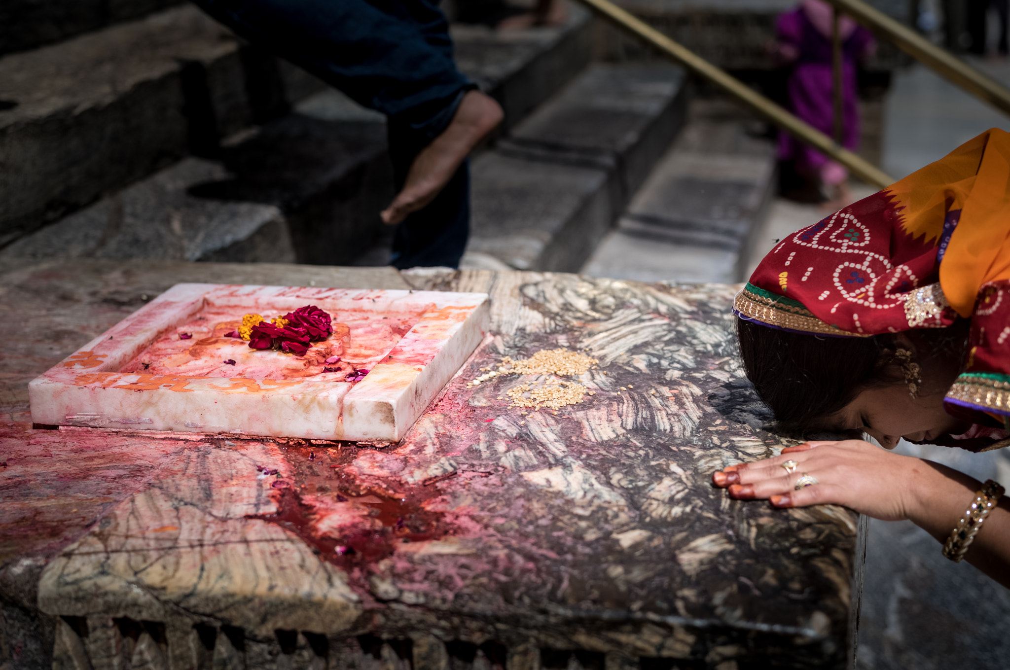 Summarit-S 70 sample photo. Hindu temple photography
