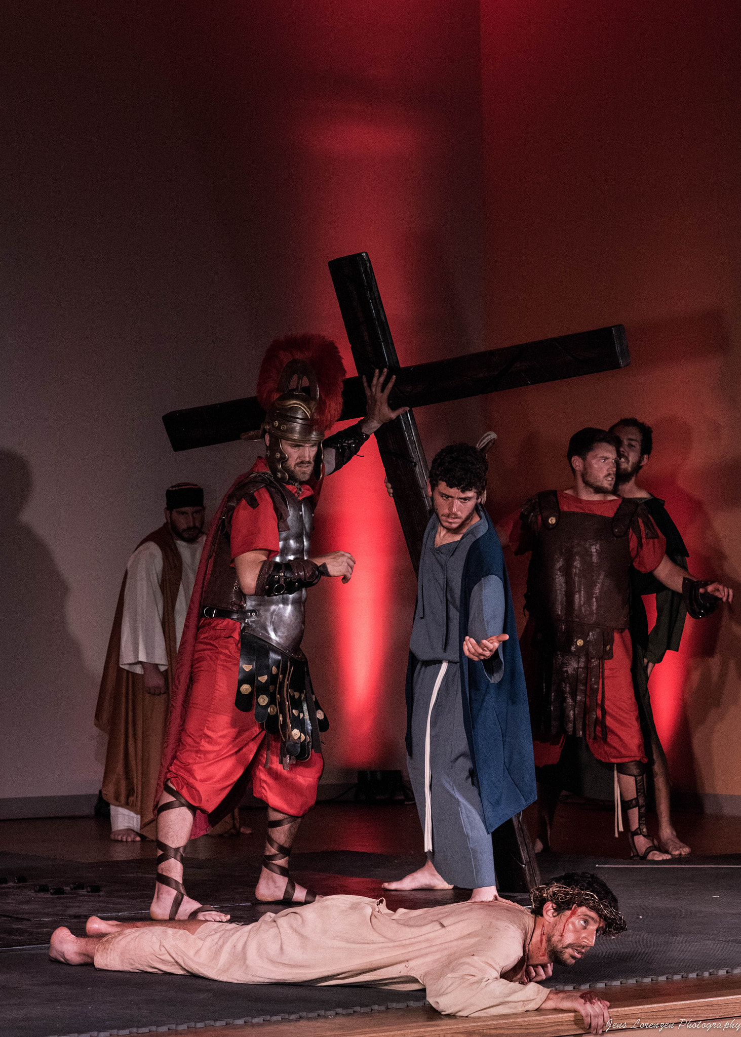Nikon AF-S Nikkor 85mm F1.4G sample photo. Jesus falls the third time photography