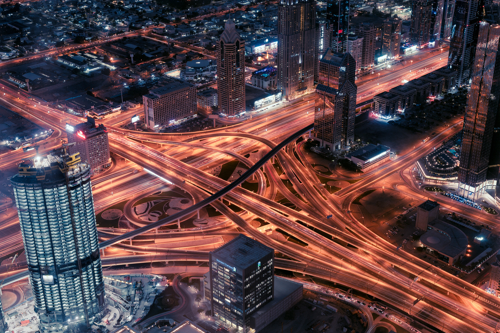 Sigma 50mm F1.4 EX DG HSM sample photo. Dubai s roads photography