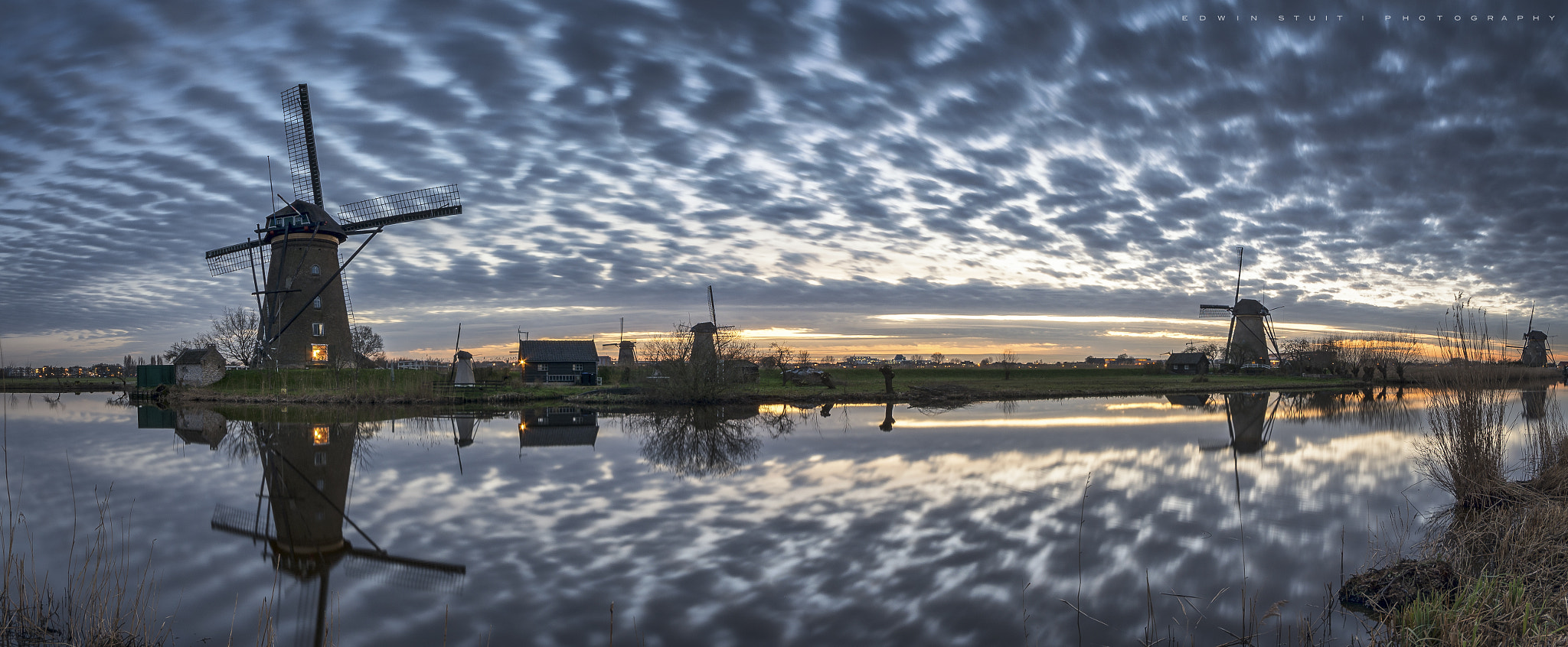 Pentax K-5 IIs sample photo. Panorama kinderdijk photography