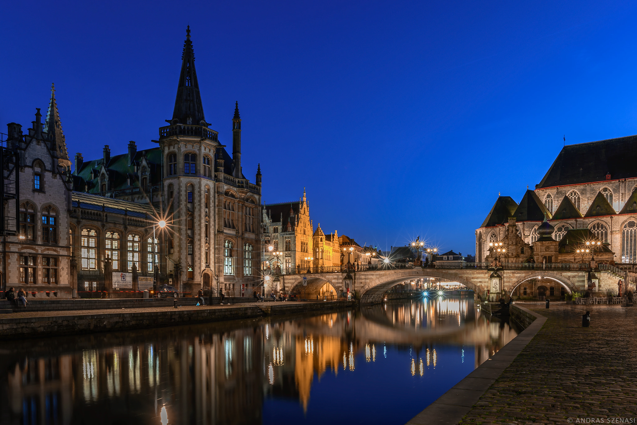 Nikon AF-S Nikkor 28mm F1.8G sample photo. Gent at night photography