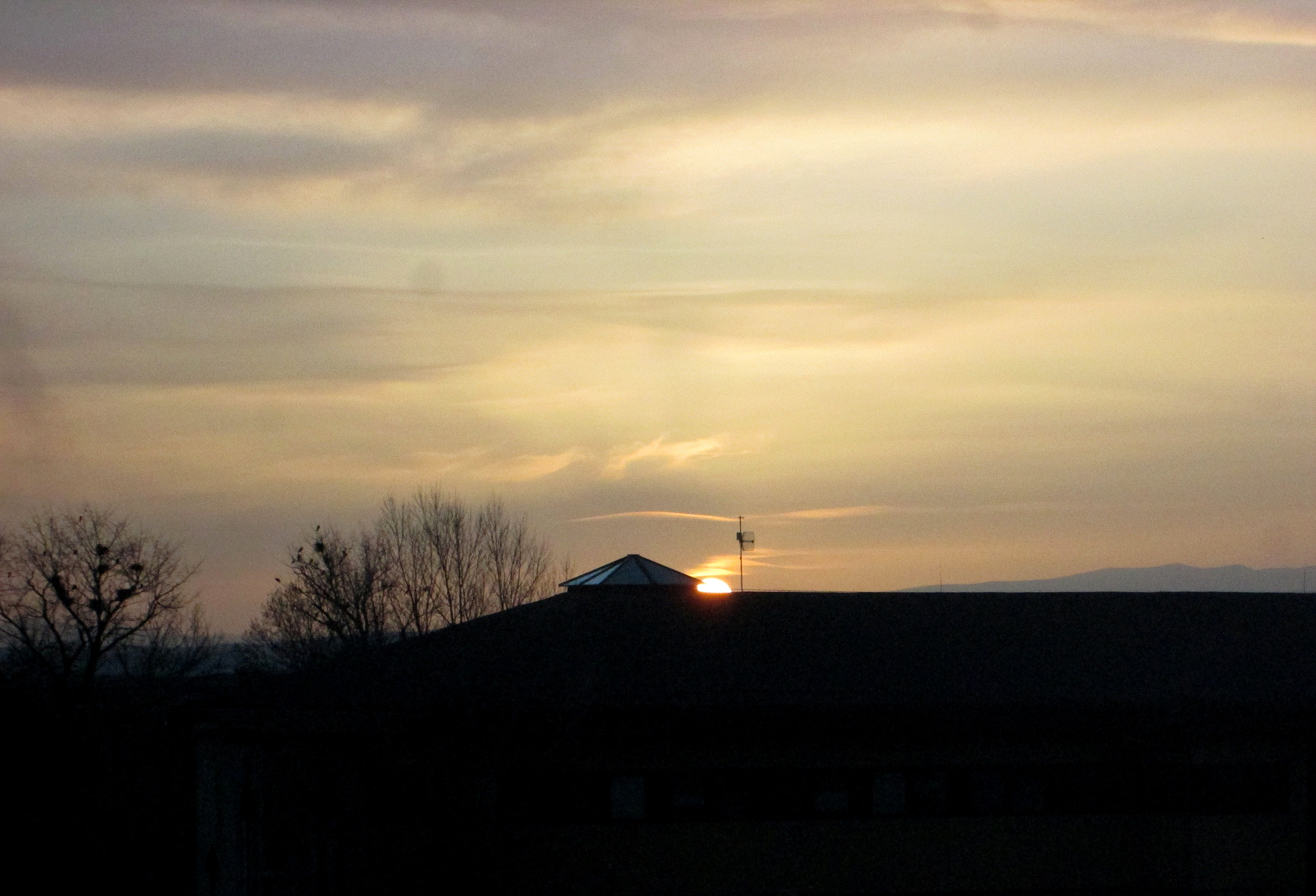 Canon PowerShot A1400 sample photo. Sundown photography