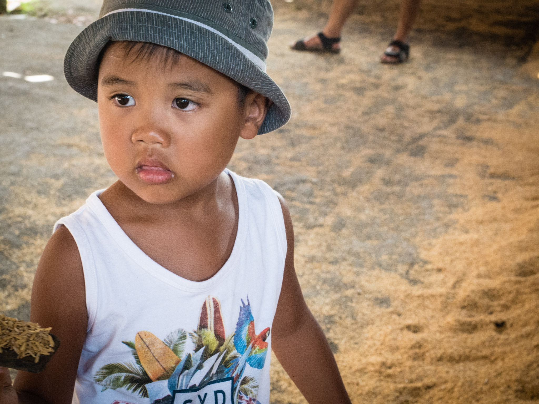 Olympus OM-D E-M10 II sample photo. My son in vietnam photography