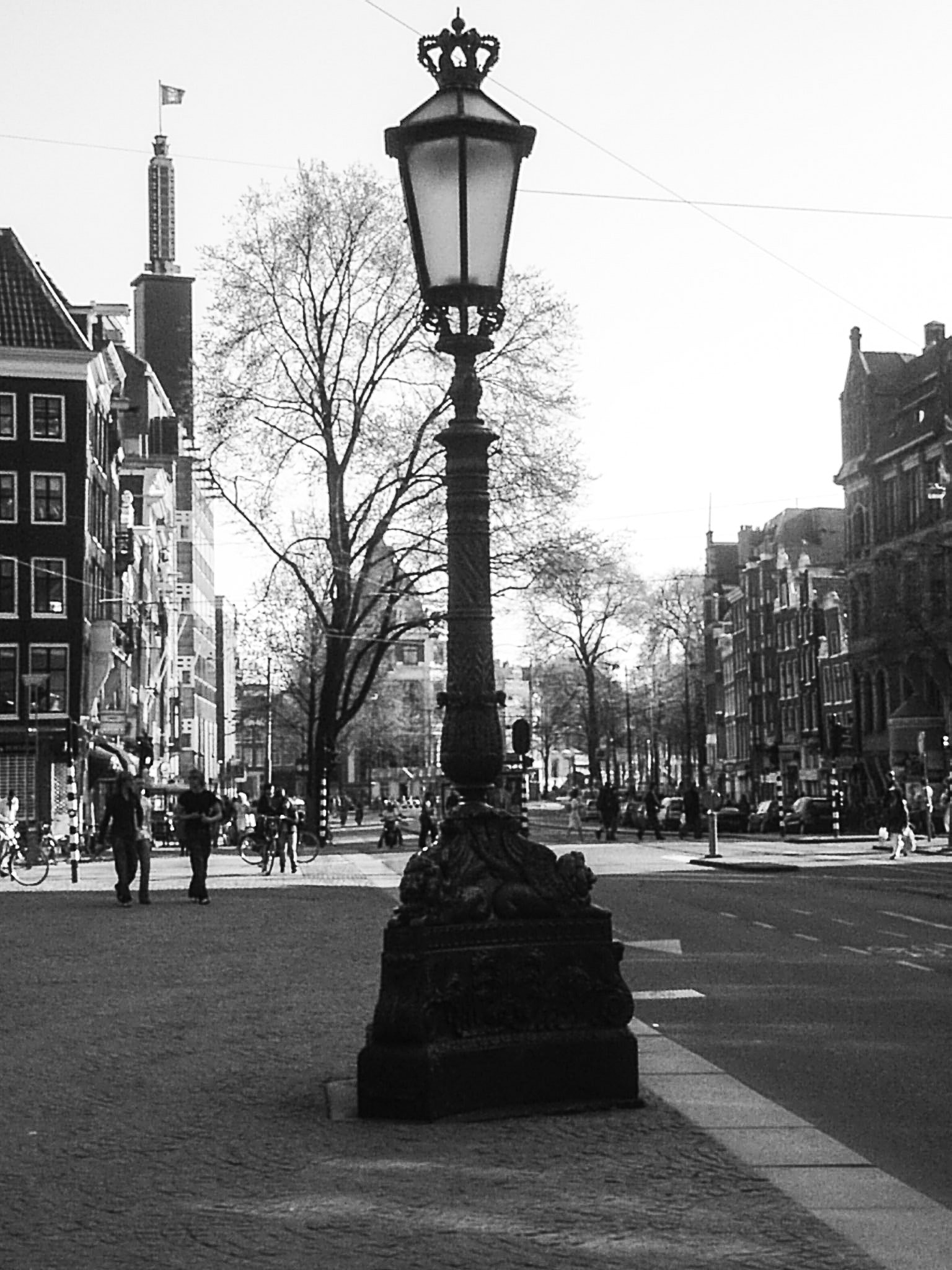Samsung Digimax 301 sample photo. Lamp in amsterdam  photography