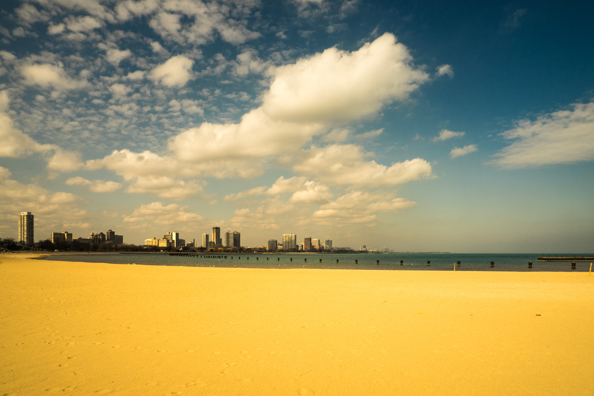 Sony a7R sample photo. Chicago on the lake photography