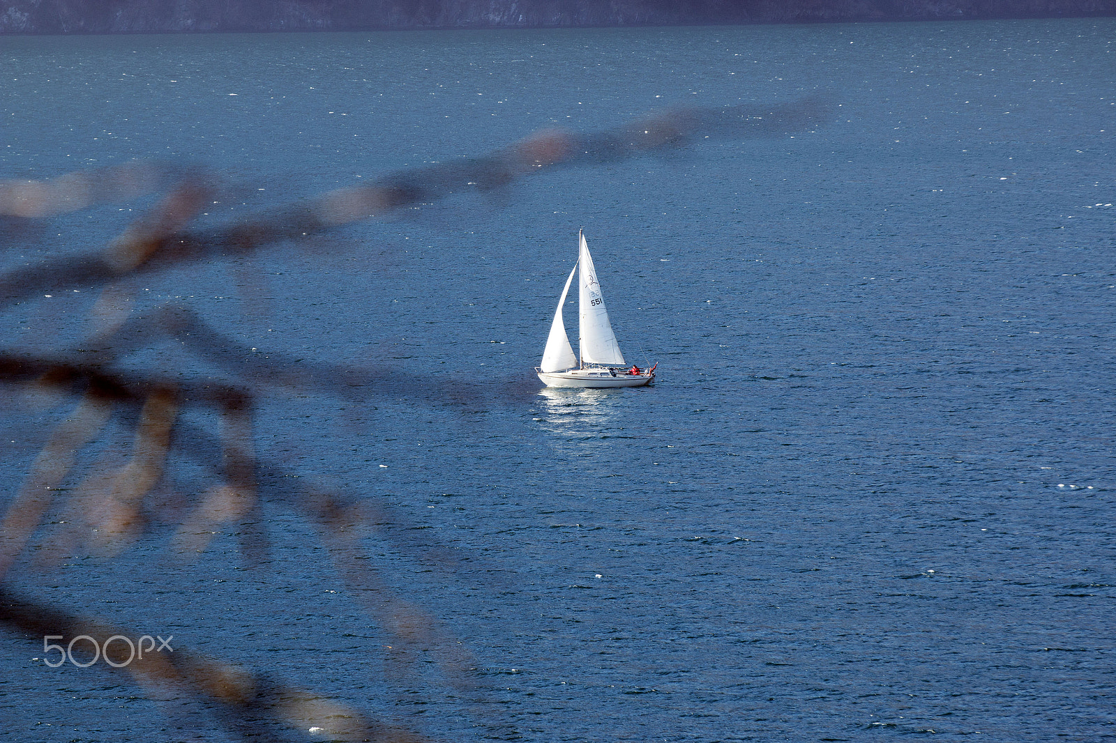Canon EF 70-200mm F2.8L IS II USM sample photo. Das segelboot photography